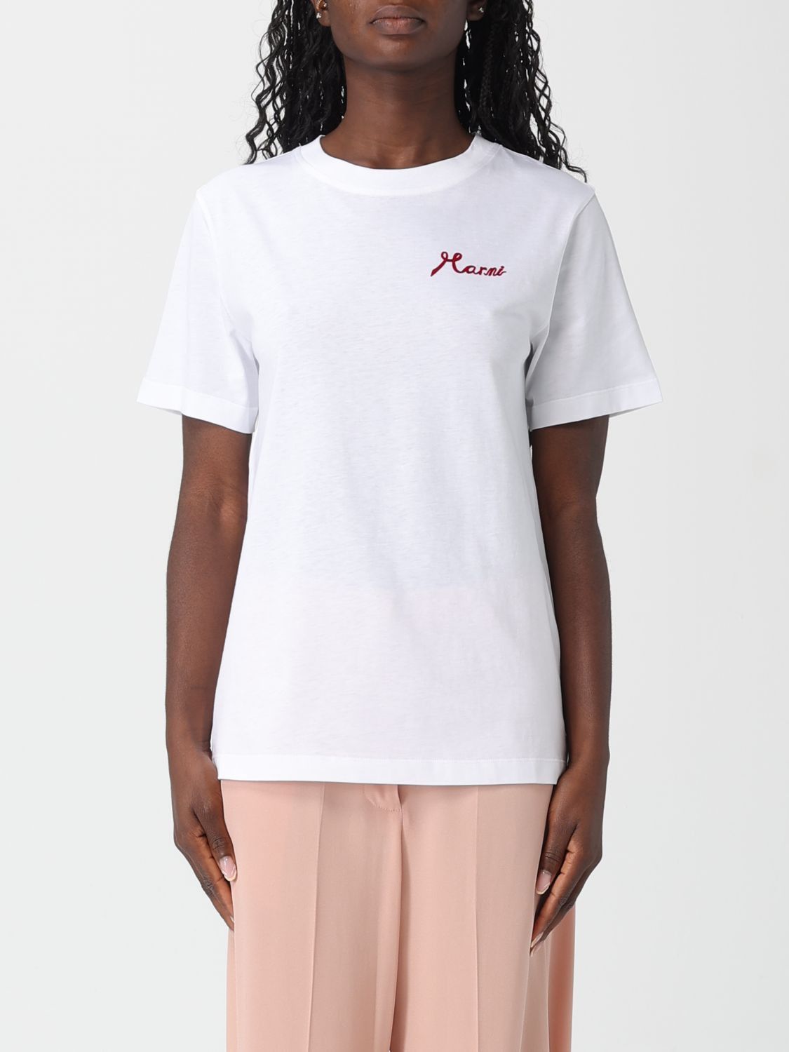 Marni Marni T-Shirt Woman White Size S / US 4 / IT 40 - 1 Thumbnail