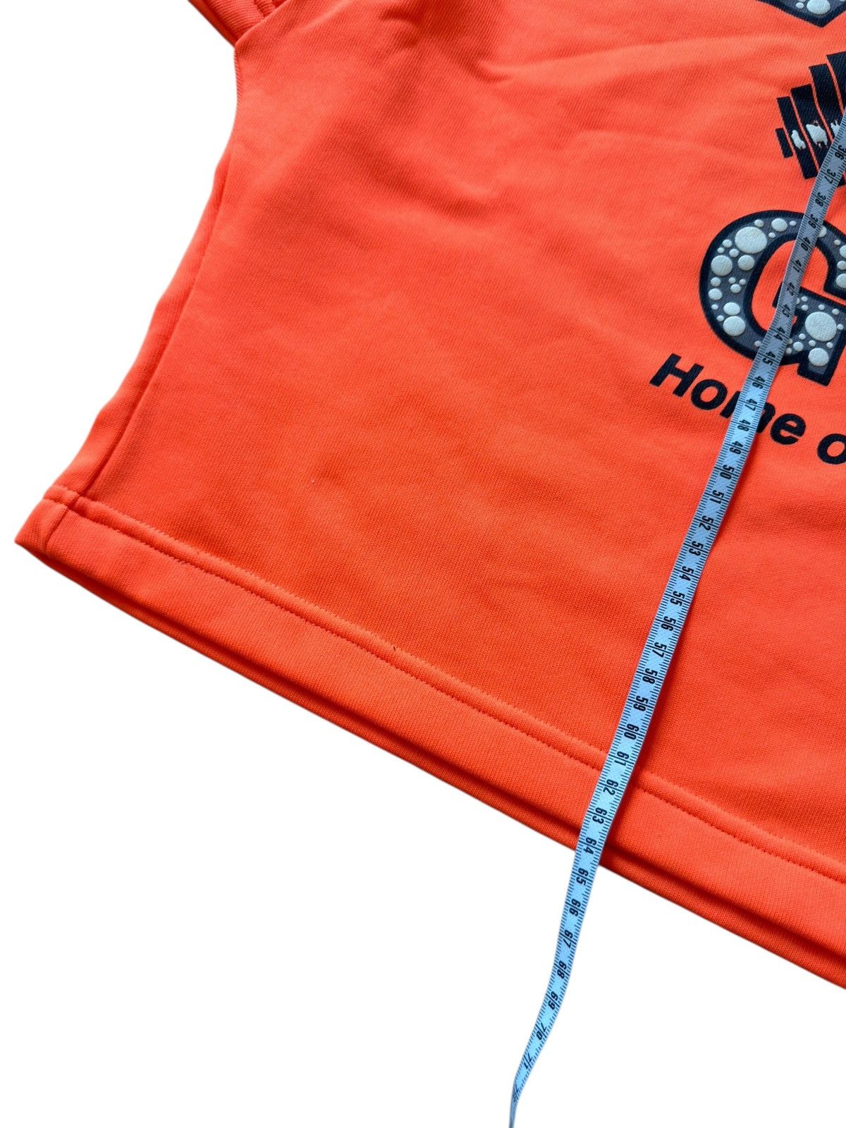 Vintage *RARE* VINTAGE 90s JAPAN WORLD GYM NEON FLUO ORANGE TOP TEE Size US XL / EU 56 / 4 - 5 Thumbnail