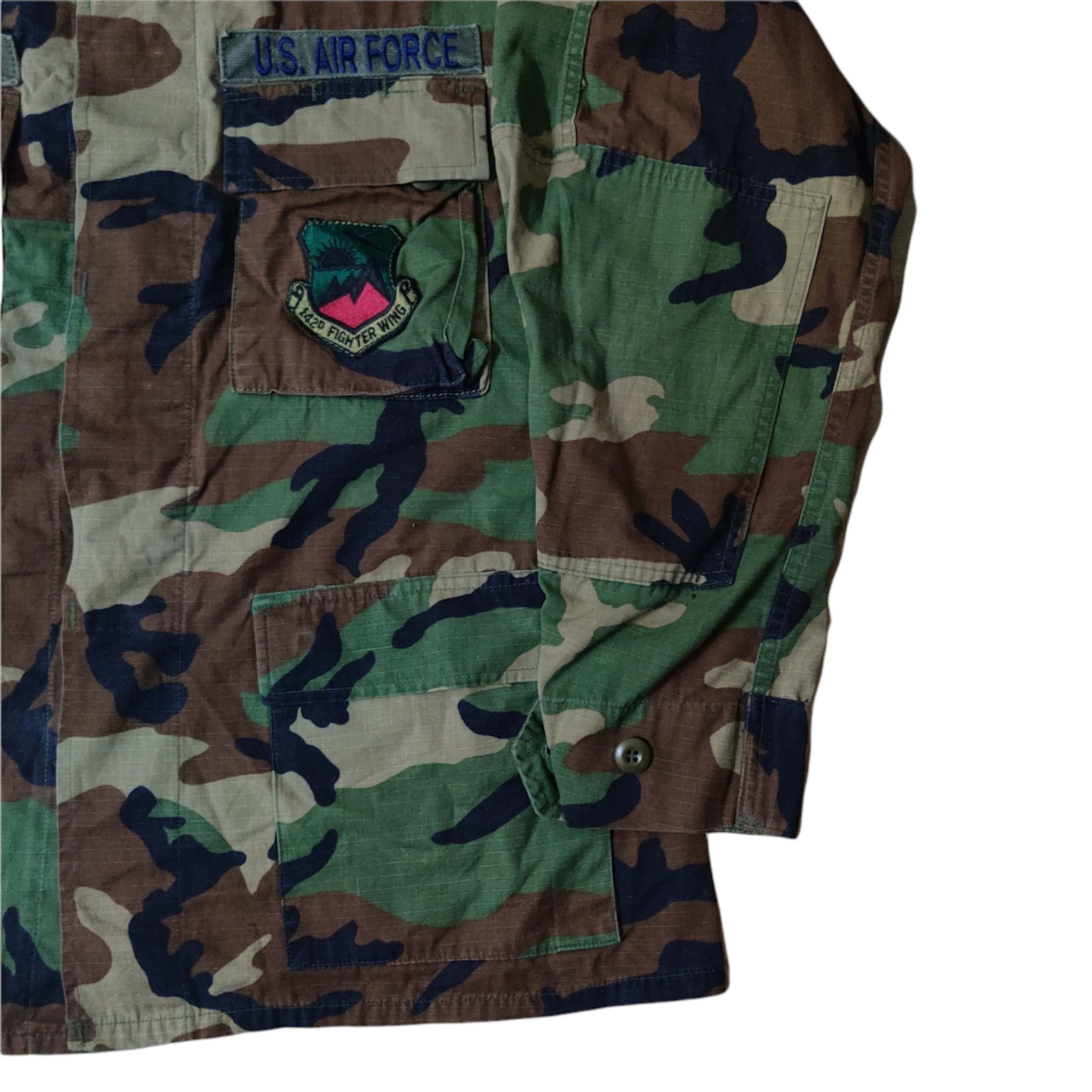 Vintage Vintage Us Air Force Camouflage Military Jacket Size US L / EU 52-54 / 3 - 5 Thumbnail