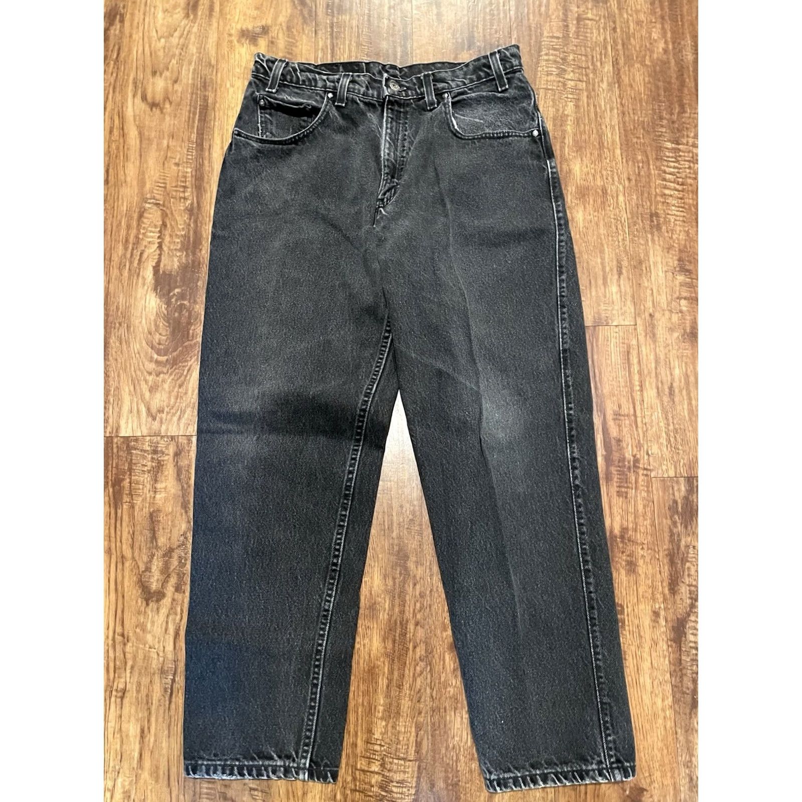 Levi's VINTAGE Levi's 545 Jeans Mens 32 Regular Black Denim 5-Pocket Tapered Relaxed Fit 1993 US Made Size US 32 / EU 48 - 6 Thumbnail