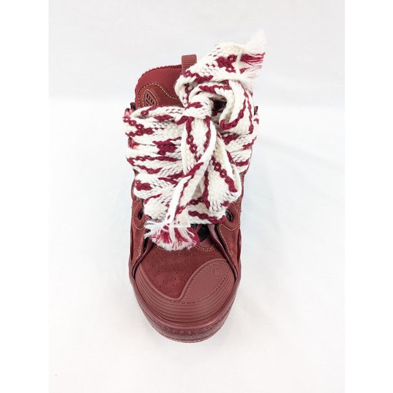 Lanvin o1rshd1 Curb Sneakers in Burgandy Size US 11 / EU 44 - 6 Thumbnail