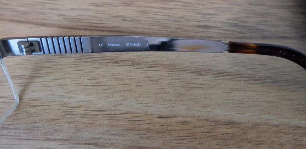 Other Fielmann Titanium Half Rim Glasses Size ONE SIZE - 4 Thumbnail
