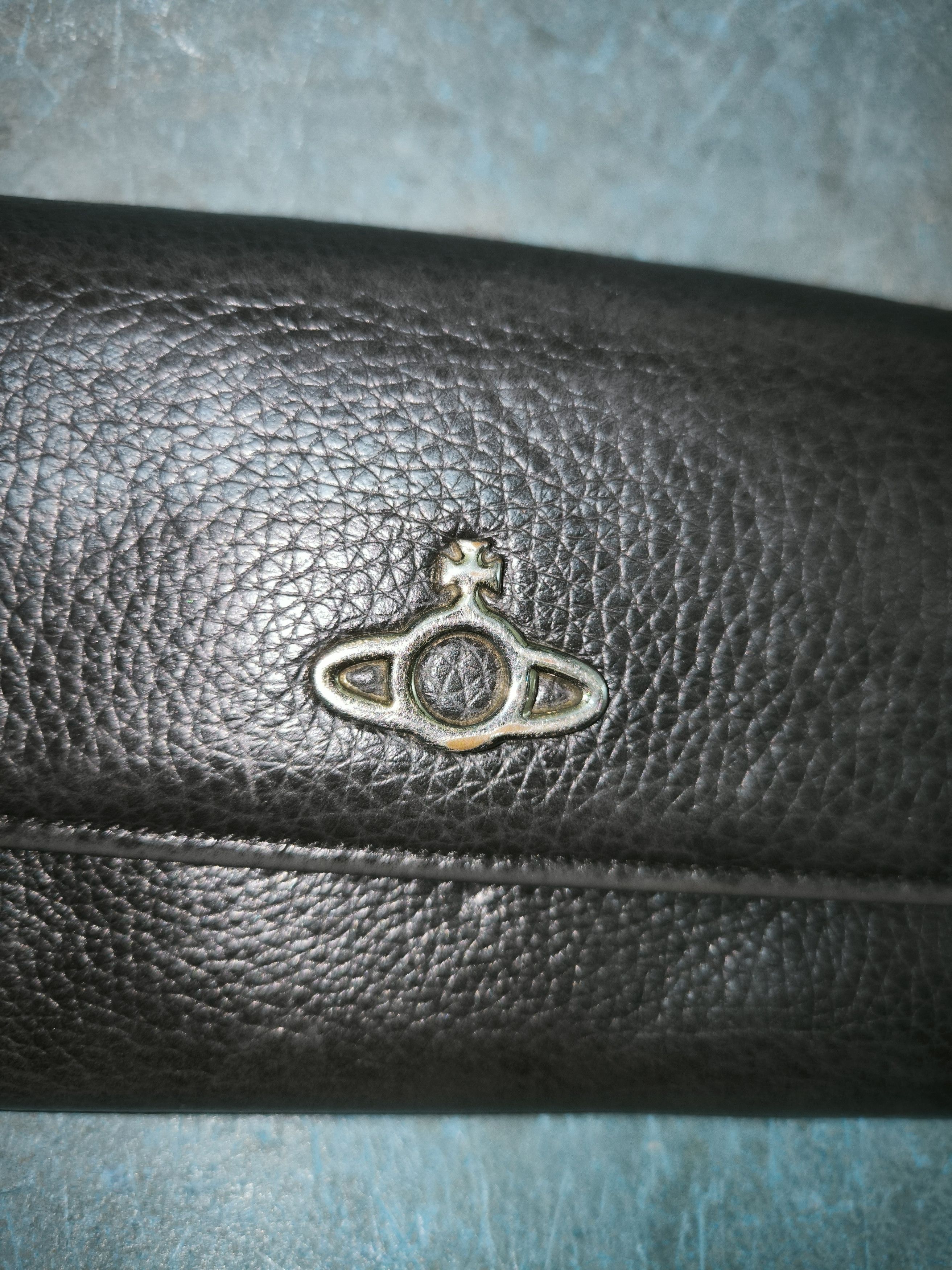 Vivienne Westwood Orb Logo Leather Long Wallet Size ONE SIZE - 18 Thumbnail