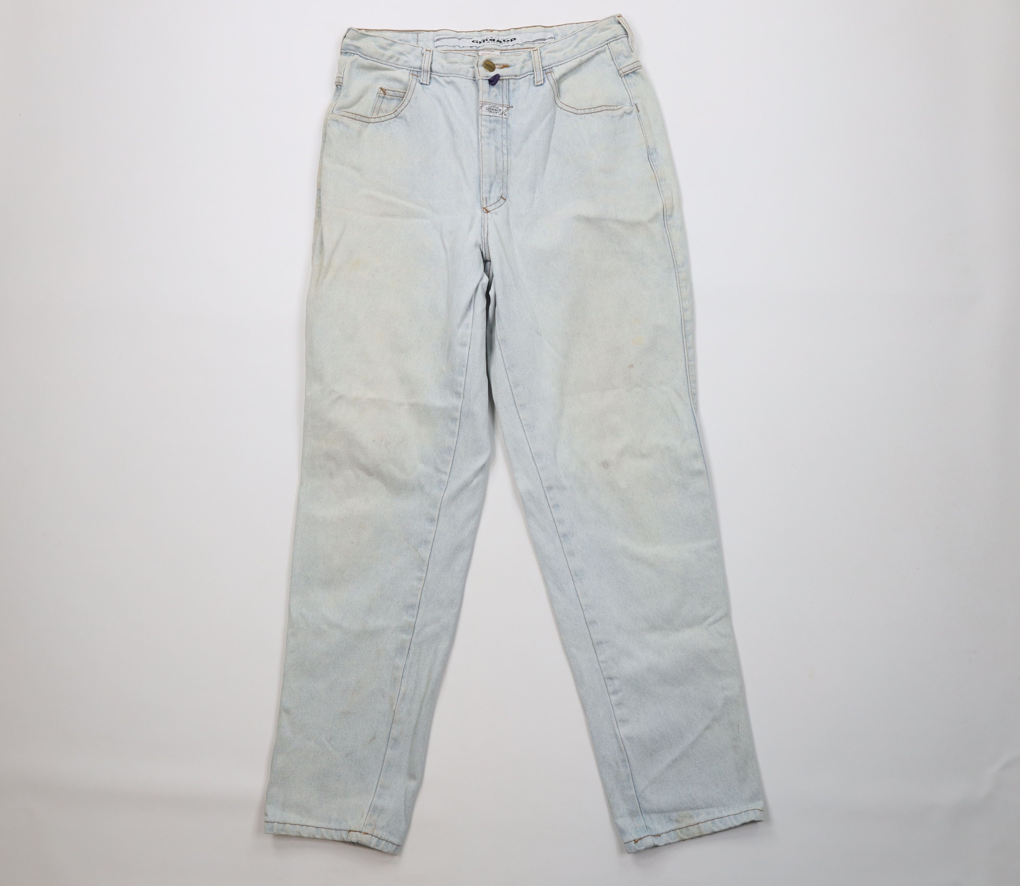 Marithe + Francois Girbaud Vintage 80s Marithe Francois Girbaud Tapered Leg Jeans USA Size US 30 / EU 46 - 1 Thumbnail