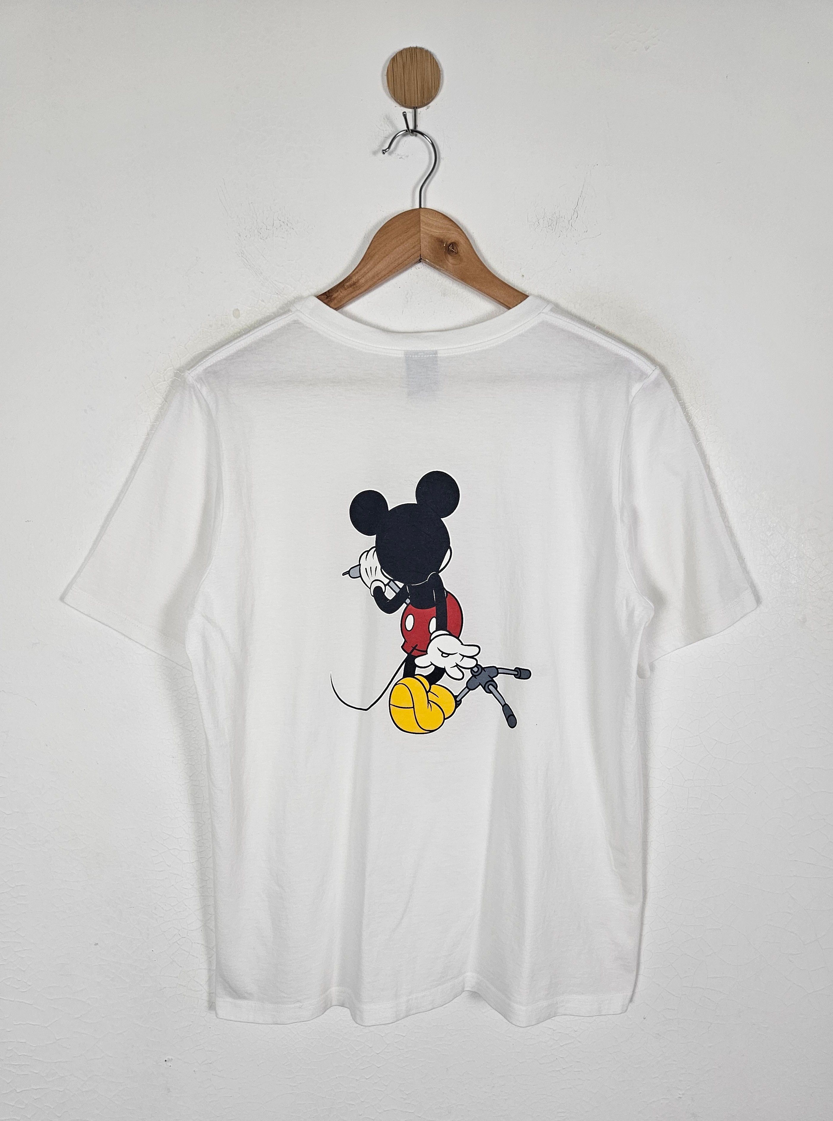 Disney × Number (N)ine Number Nine Mickey Mouse T-shirt Made In Japan Size US L / EU 52-54 / 3 - 3 Thumbnail