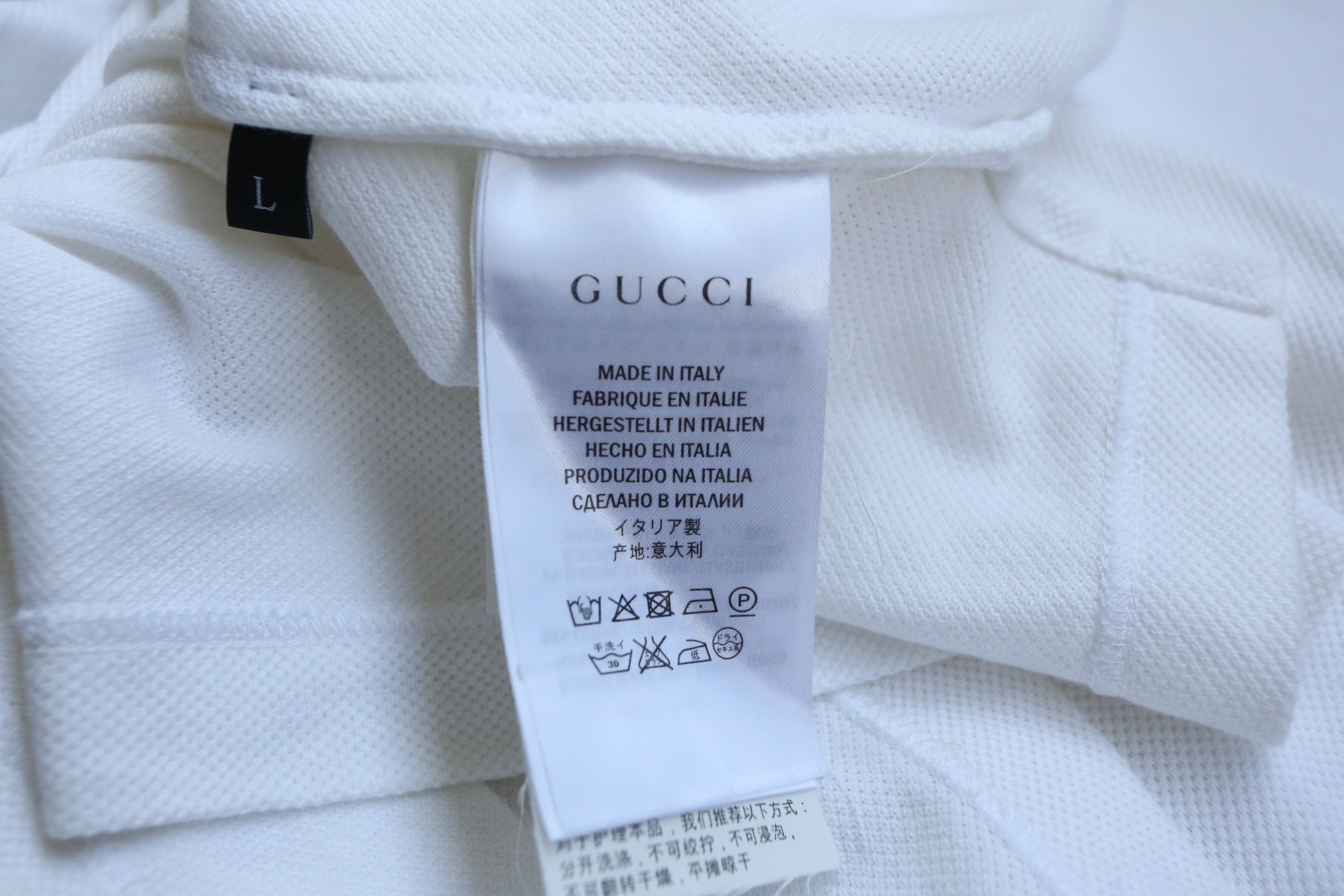 Gucci Gucci - 2021 - Web Collar Polo Size US L / EU 52-54 / 3 - 7 Thumbnail