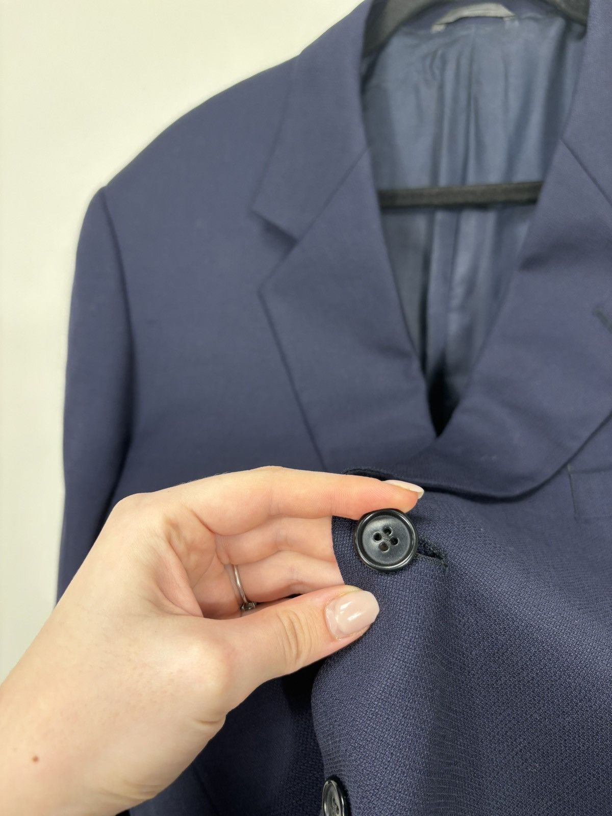 Missoni Vintage Missoni Example Navy Luxury Wool Blazer Jacket Size 46R - 11 Thumbnail