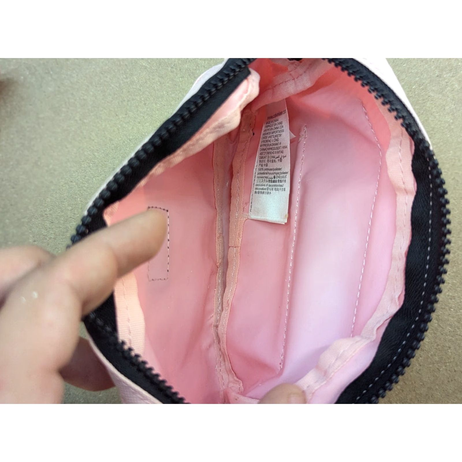 Calvin Klein Calvin Klein Belt Bag Pink Womens Monogram Fanny Waistbag Medium Size ONE SIZE - 6 Thumbnail