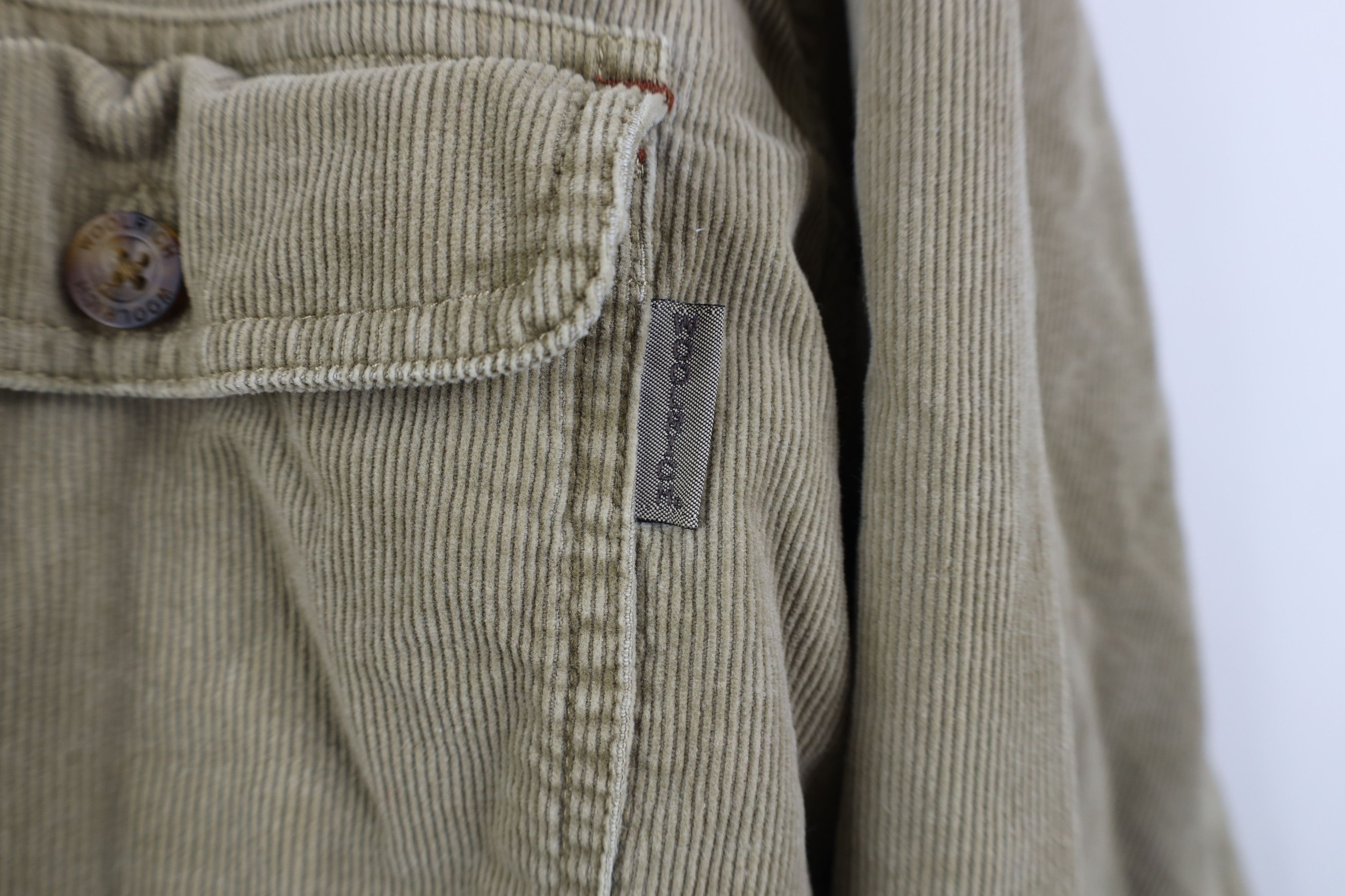 Woolrich Woolen Mills Vintage 90s Y2K Woolrich Lined Corduroy Button Shirt Jacket Size US M / EU 48-50 / 2 - 5 Thumbnail