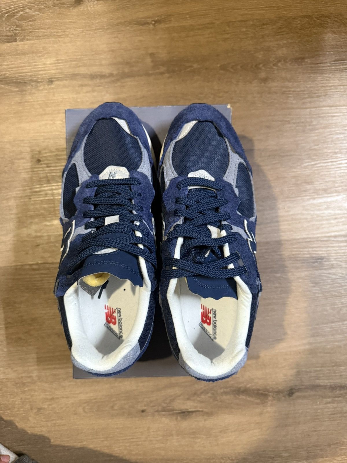 New Balance New Balance 2002R Protection Pack Navy Grey Size US 9.5 / EU 42-43 - 3 Thumbnail