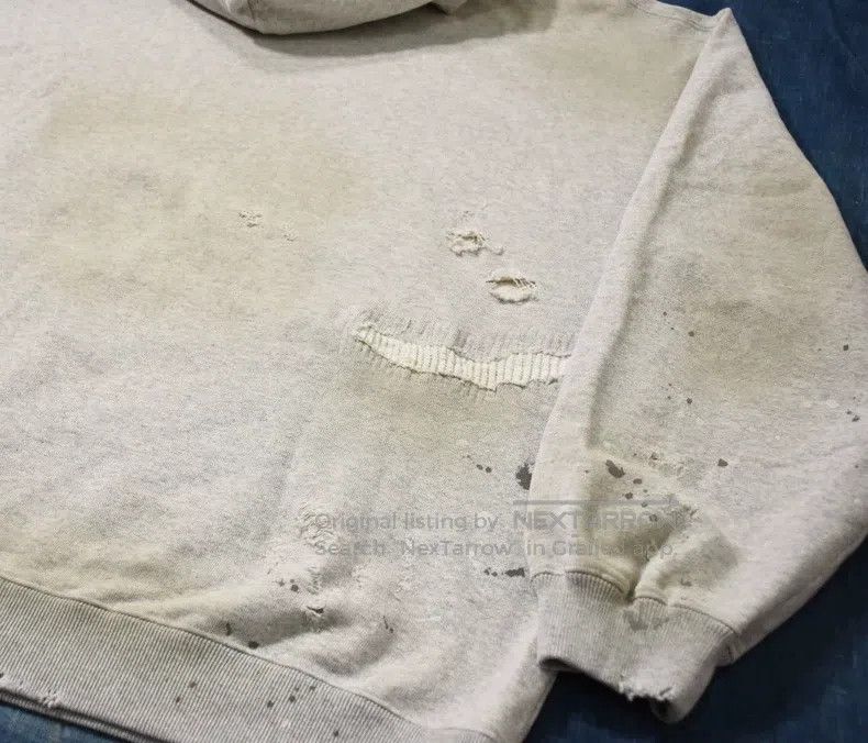 Neighborhood Neighborhood Destroyed and Aged Hoodie, Sweater, Size XL Size US XL / EU 56 / 4 - 7 Thumbnail