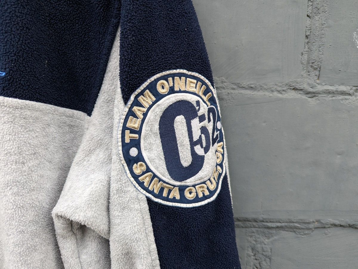 O'Neill Vintage O'NEILL Santa Cruz Blue 1/3 Zip Fleece Pullover Size US S / EU 44-46 / 1 - 7 Thumbnail