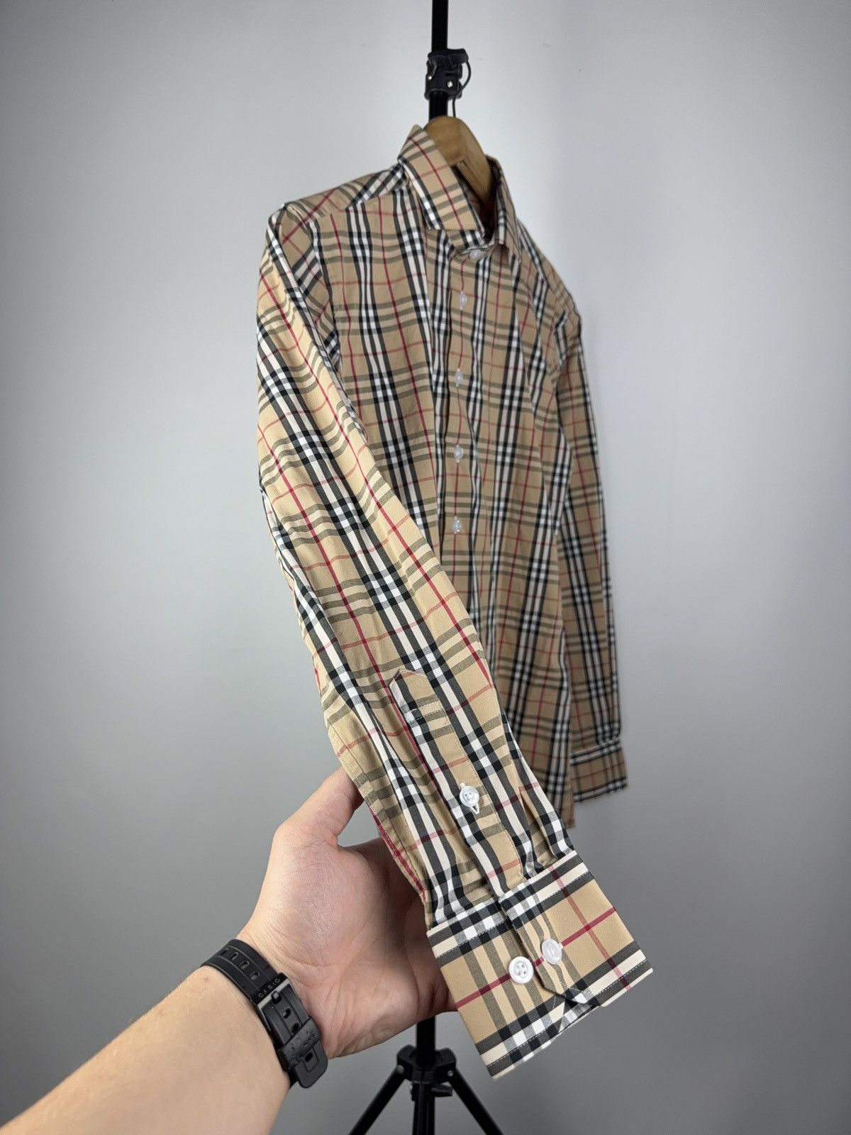 Designer × Vintage Vintage 00s Plaid London England style Y2K Casual Shirt Size US S / EU 44-46 / 1 - 3 Thumbnail