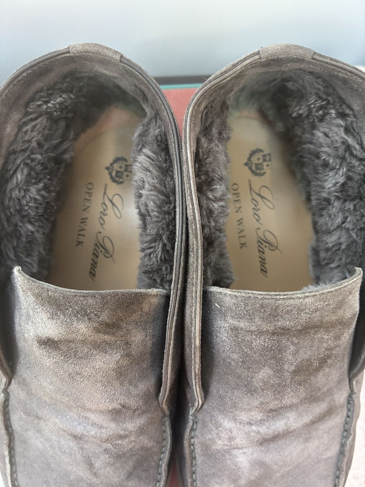 Loro Piana Loro piana warm grey open walk uk 6.5 eu 40.5 Size US 7.5 / EU 40-41 - 2 Thumbnail
