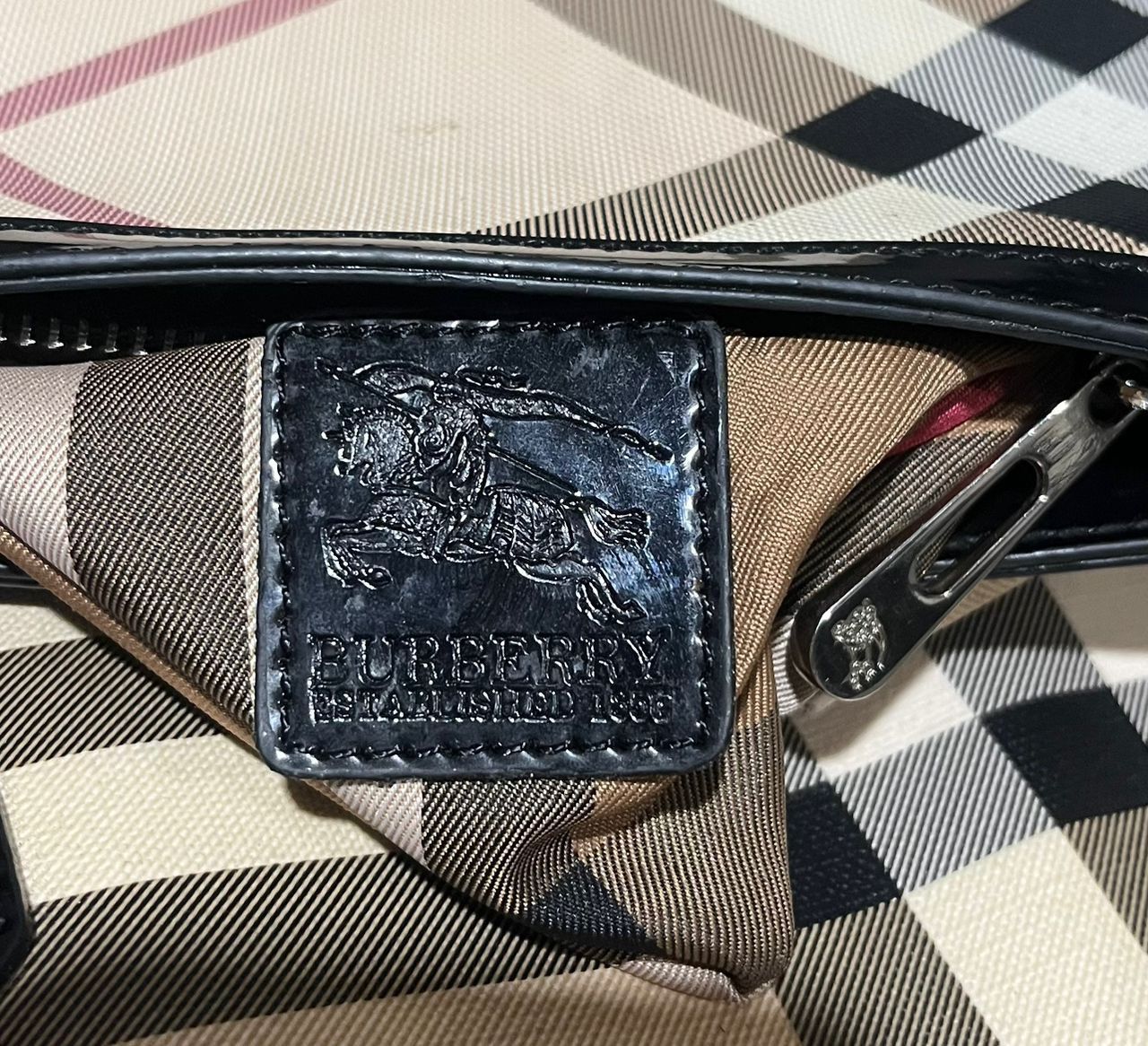 Burberry Authentic Burberry Nova Check Tote Bag Size ONE SIZE - 20 Thumbnail