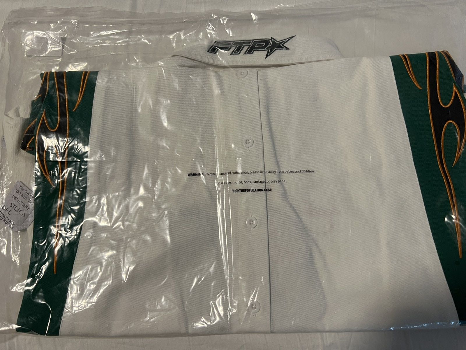 Fuck The Population FTP Raceway Button Up XXXL Size US XXL / EU 58 / 5 - 9 Thumbnail