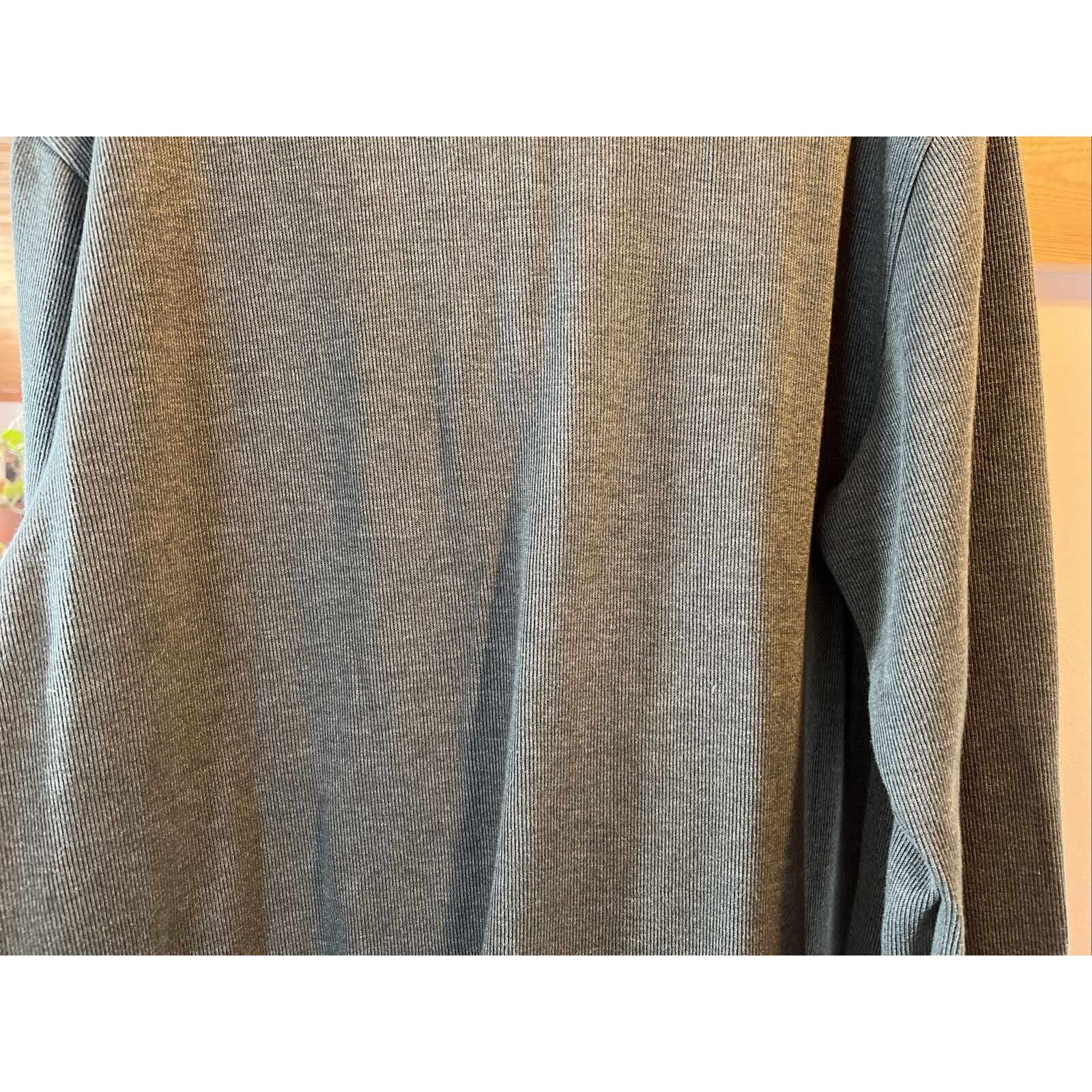 Van Heusen Van Heusen Men’s M Green LS 1/4 Zip Cotton Blend Sweater Size US M / EU 48-50 / 2 - 12 Thumbnail