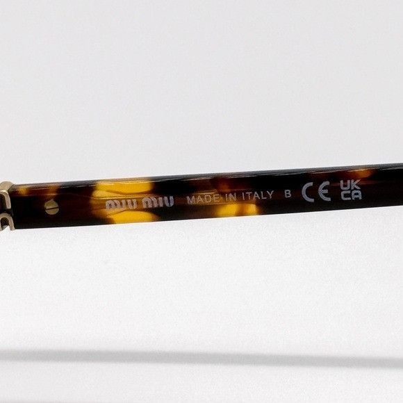 Miu Miu NEW MIU MIU EYEGLASSES, HAVANA BROWN WOMEN EYEWEAR MIU MIU M Size ONE SIZE - 11 Thumbnail