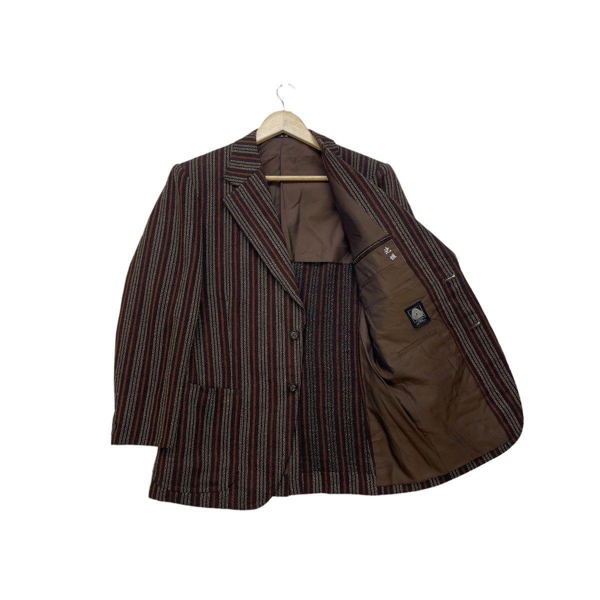 DAKS × Vintage Vintage Nice Design Daks London Stripe Jacket Size US S / EU 44-46 / 1 - 1 Thumbnail