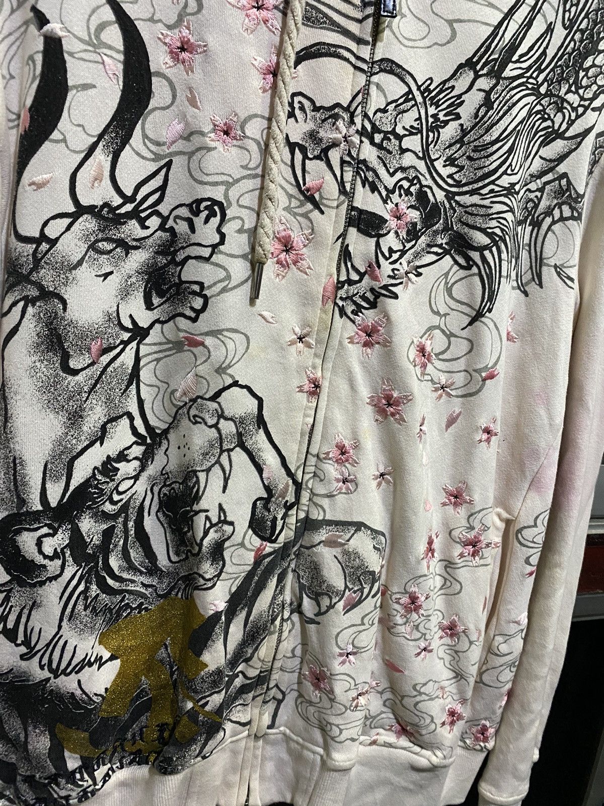 Dragonfly Japanese Dragon Graphic Hoodie Size US L / EU 52-54 / 3 - 2 Thumbnail