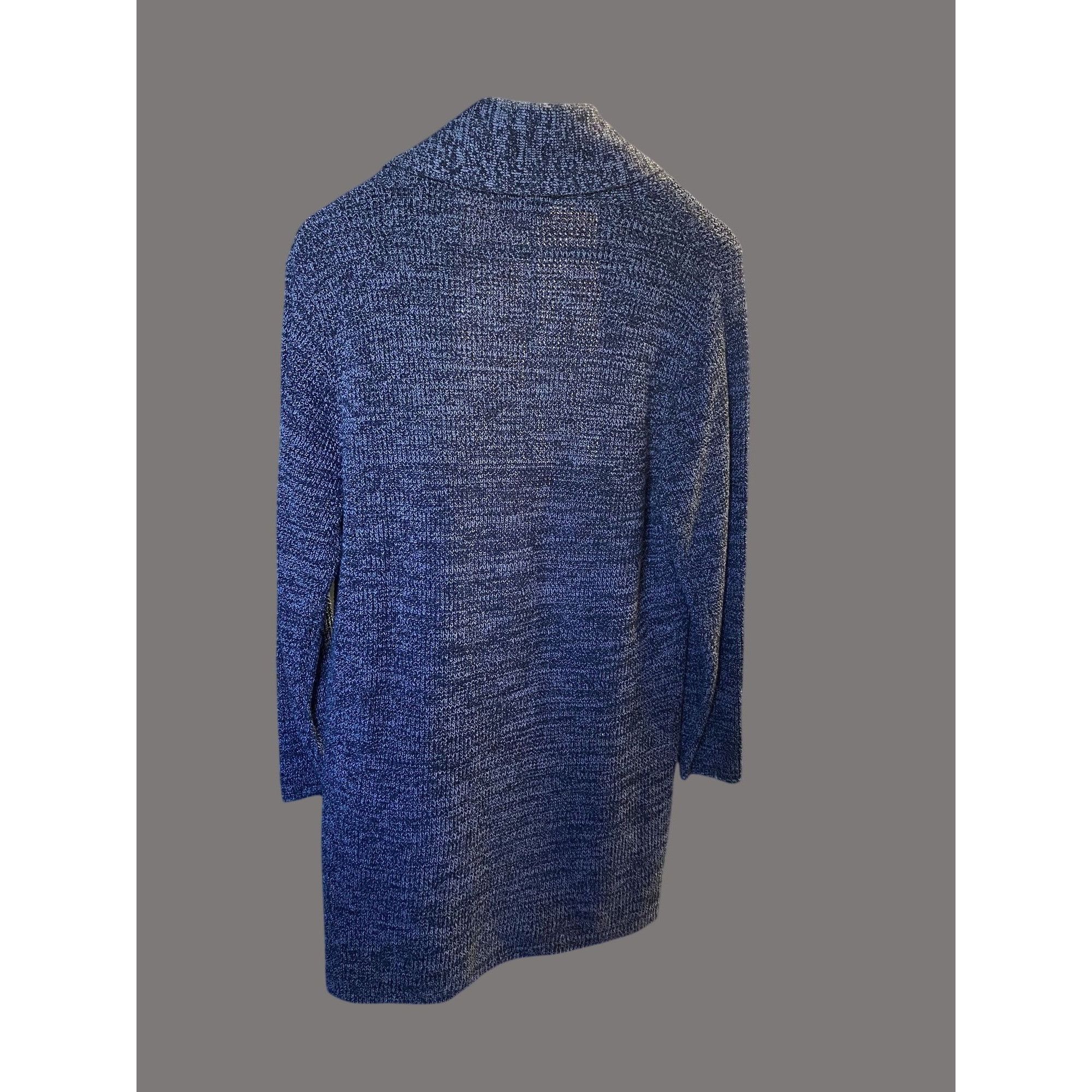 Guess Guess Los Angeles Gray Knit Open Front Cardigan XXL CB01 S Size XXL / US 16-18 / IT 52-54 - 2 Thumbnail