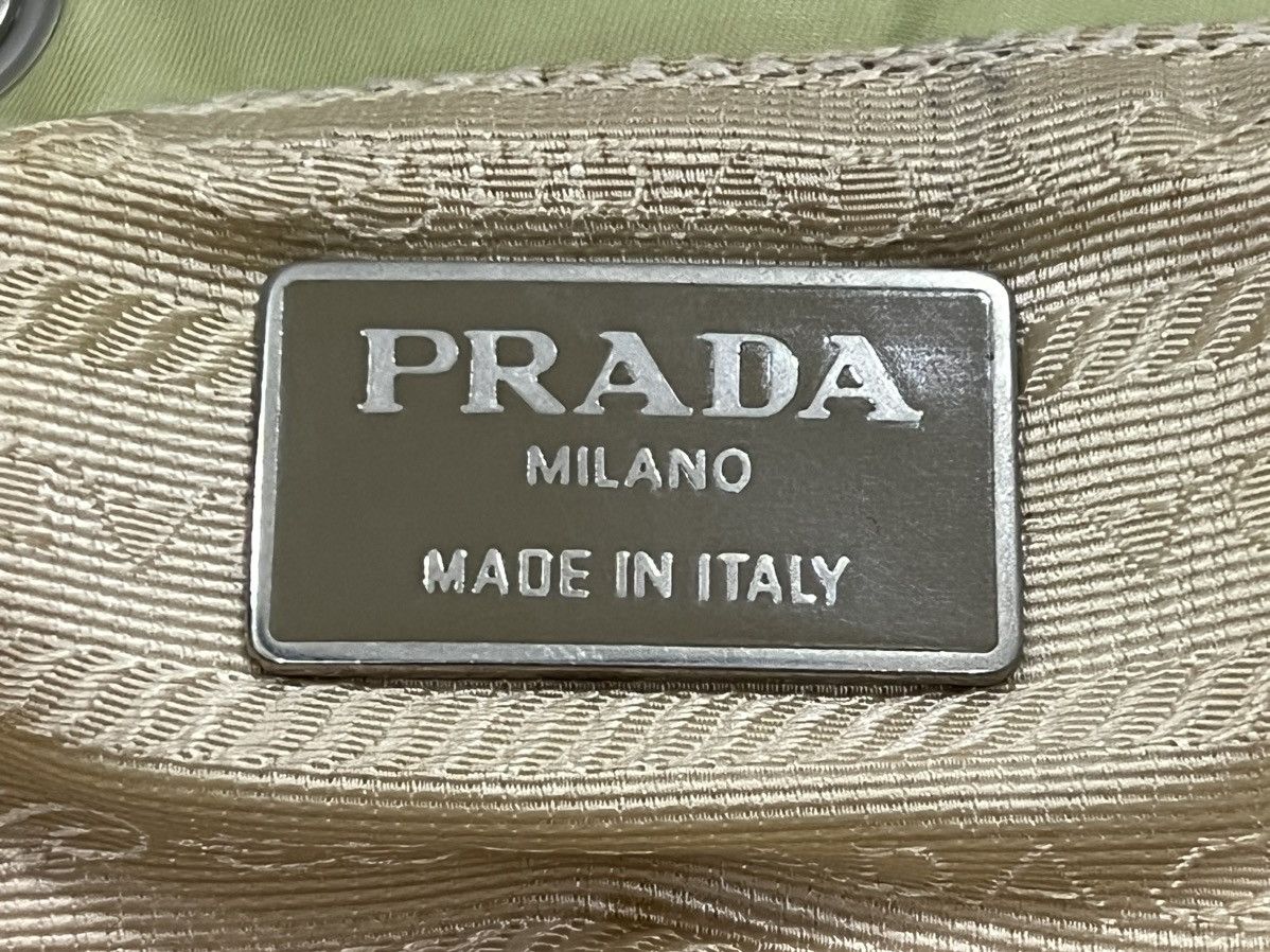 Prada Vintage prada backpack cream nylone Size ONE SIZE - 12 Thumbnail