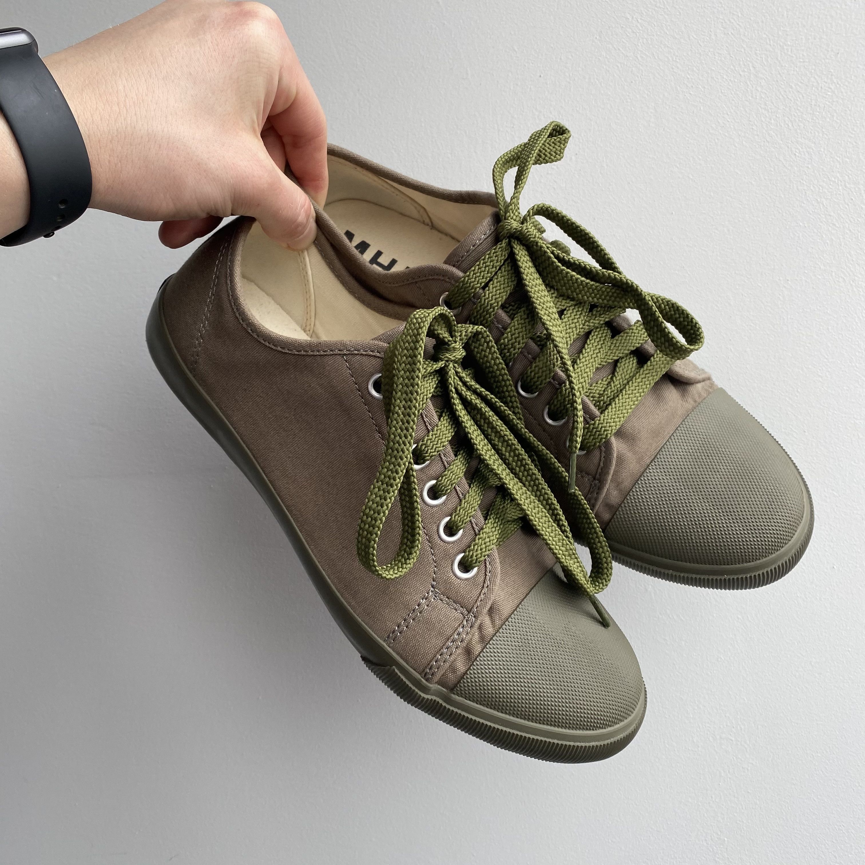 Margaret Howell Margaret Howell MHL Utility Khaki Sneakers Size US 8 / EU 41 - 1 Thumbnail