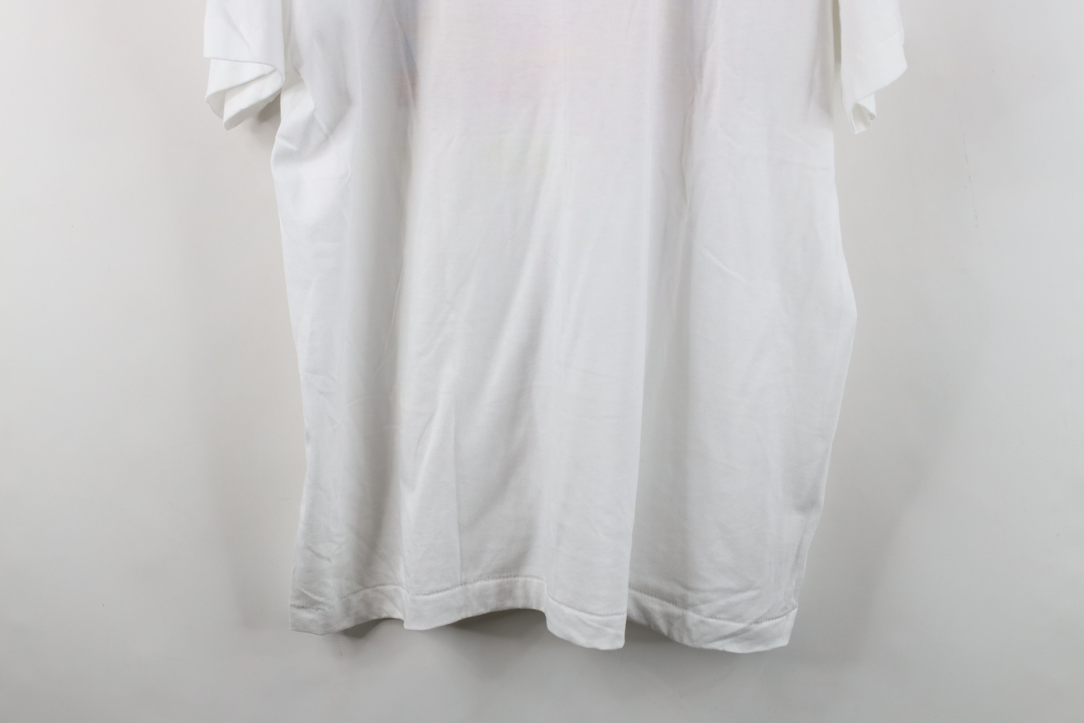 Vintage Vintage 80s 90s Streetwear Union Singer T-Shirt White USA Size US XL / EU 56 / 4 - 12 Thumbnail