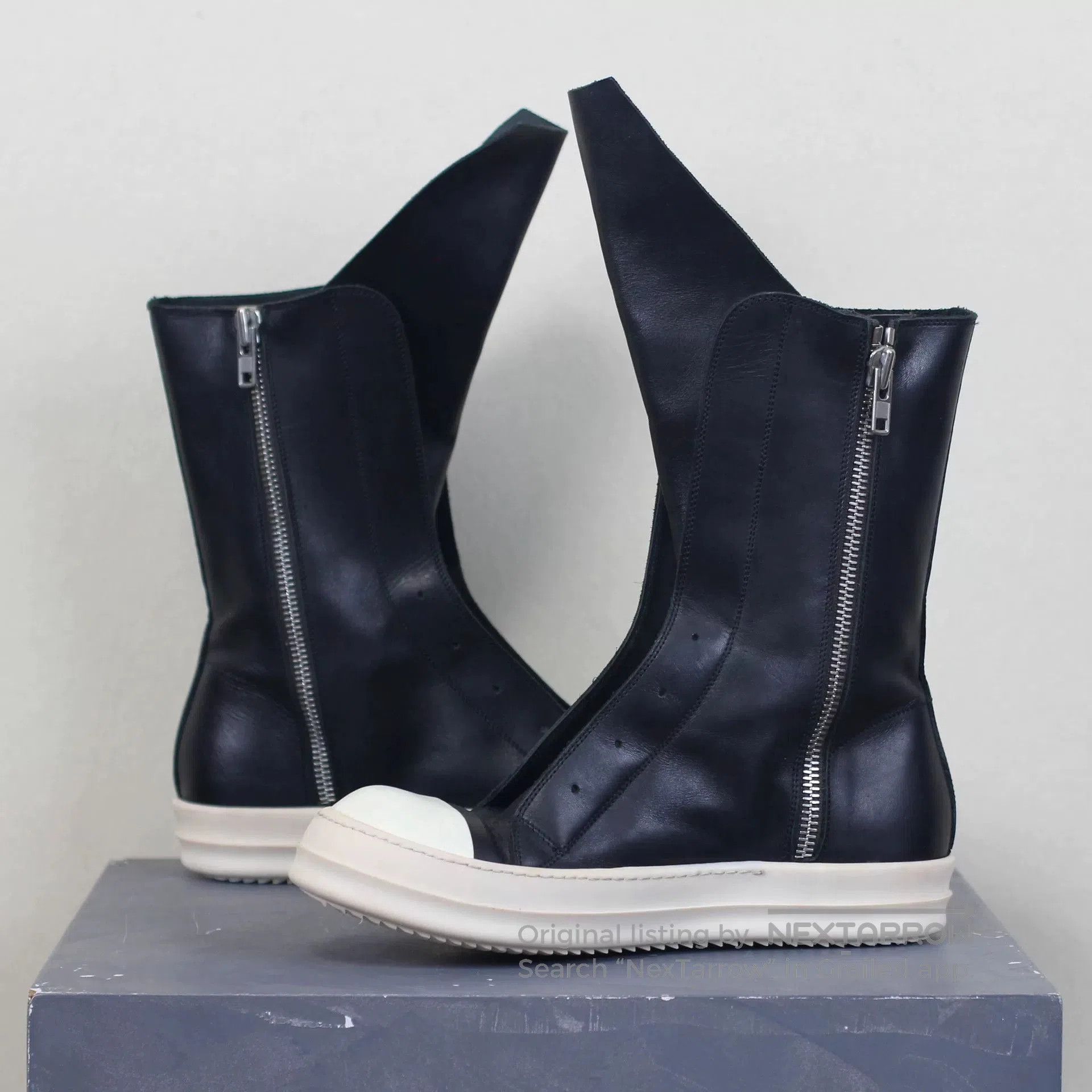 Rick Owens rick owens high. Size US 8 / EU 41 - 5 Thumbnail