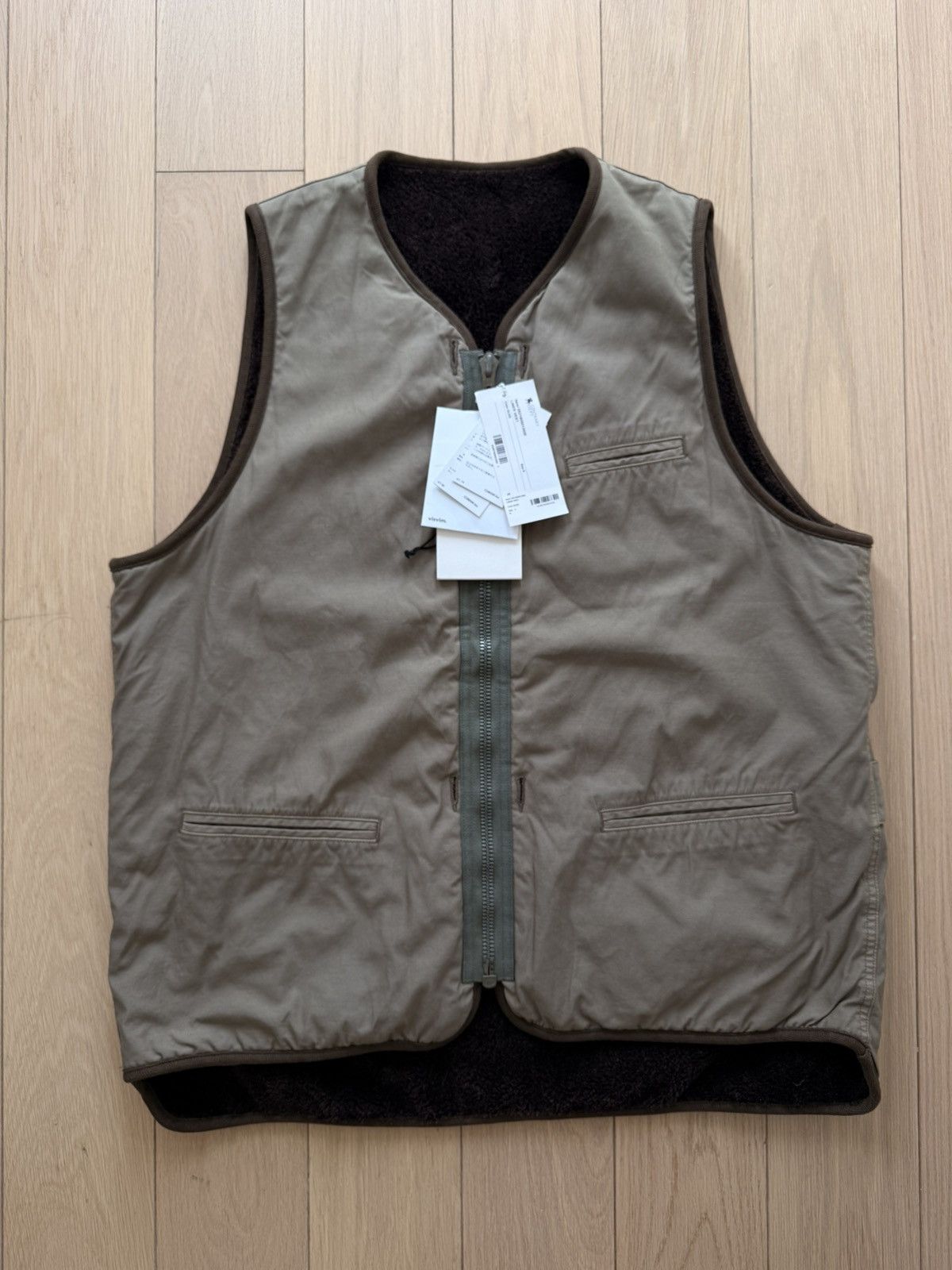 Visvim Contrary Department Iris Liner Vest | Grailed