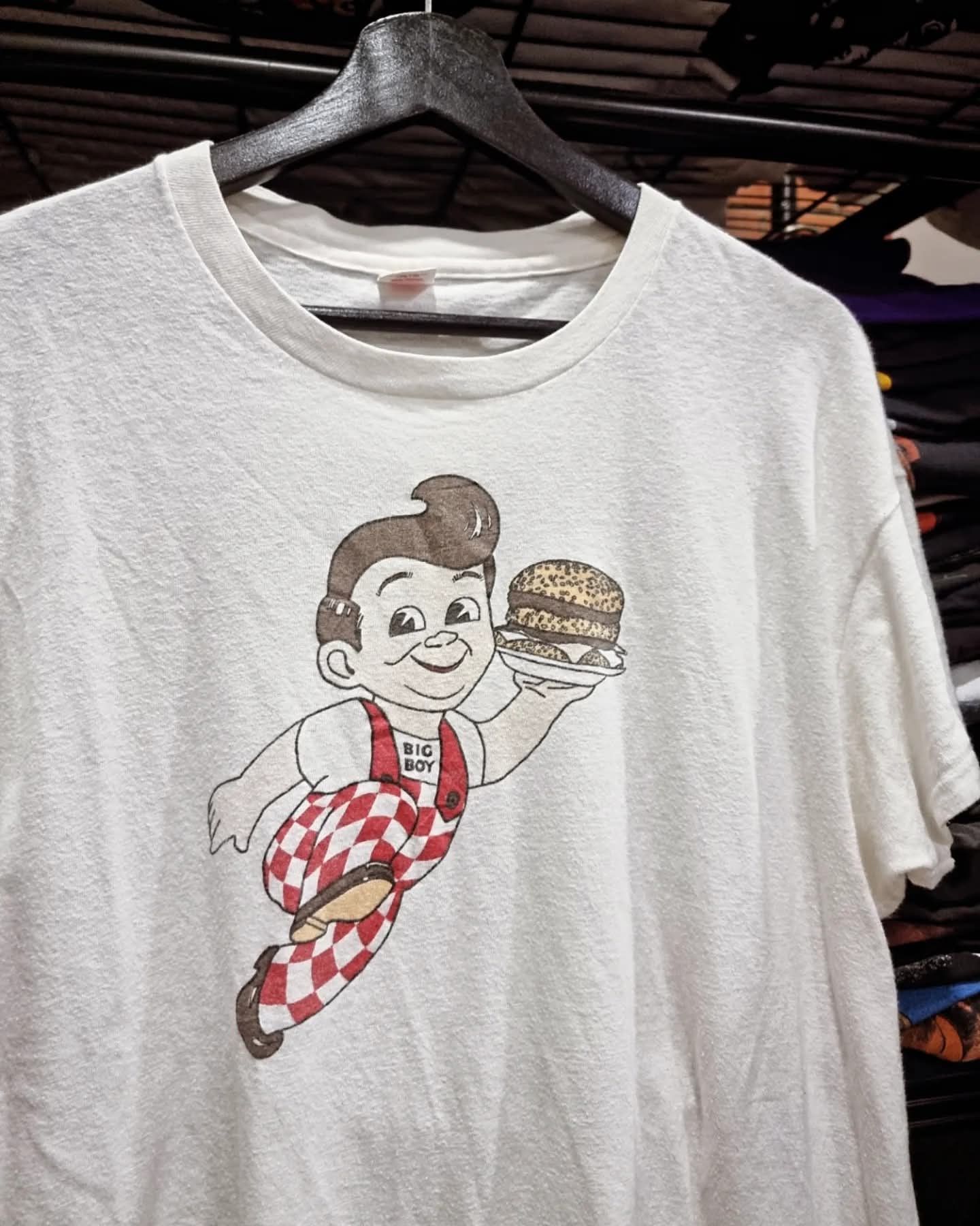 Vintage Vintage Big Boy 70s T-shirt Size US L / EU 52-54 / 3 - 2 Thumbnail