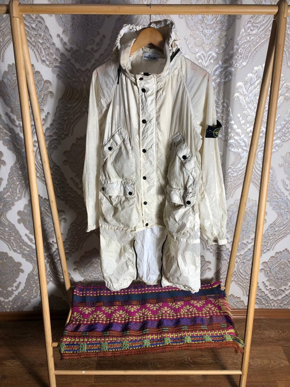Stone Island VINTAGE STONE ISLAND MEMBRANA TC ITALIAN DESIGNER JACKET Y2K Size US L / EU 52-54 / 3 - 1 Thumbnail