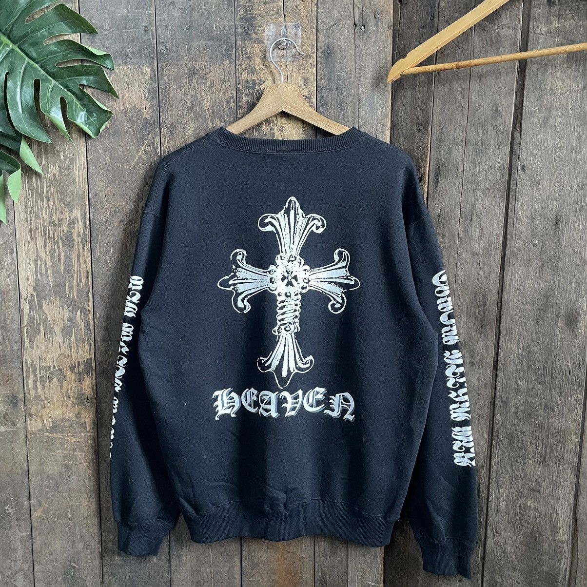 Japanese Brand × Vintage Vintage Tribal Cross Heaven Crewneck Size US L / EU 52-54 / 3 - 1 Thumbnail