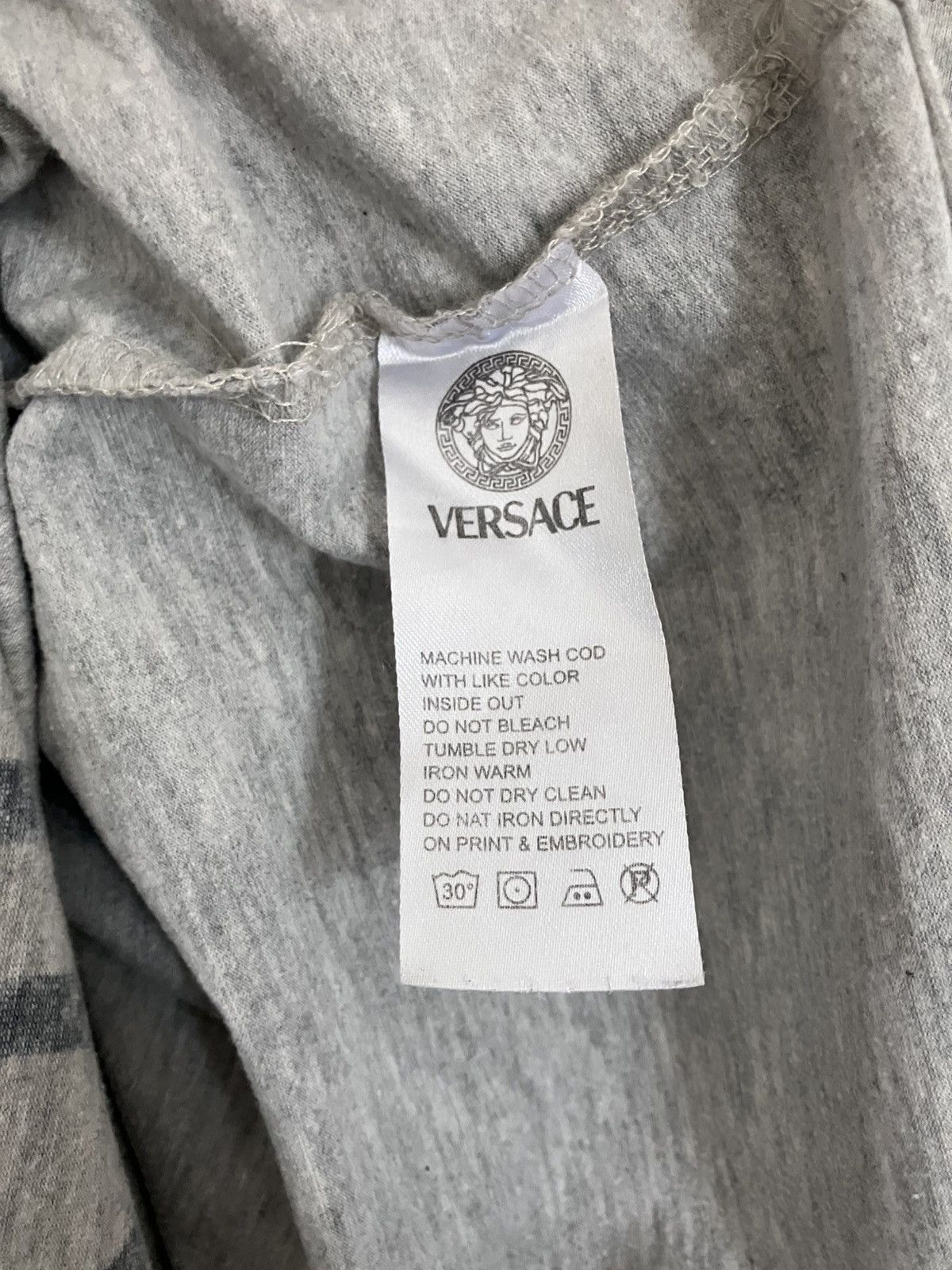 Versace Versace Logo Text Allover Print Size US S / EU 44-46 / 1 - 6 Thumbnail