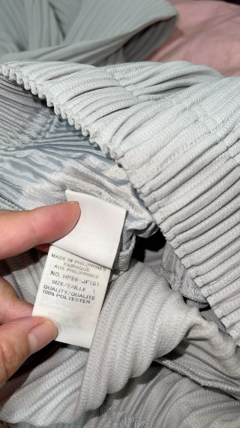 Issey Miyake Issey Miyake size:1 Grey pleated casual pants Size 22" - 6 Thumbnail