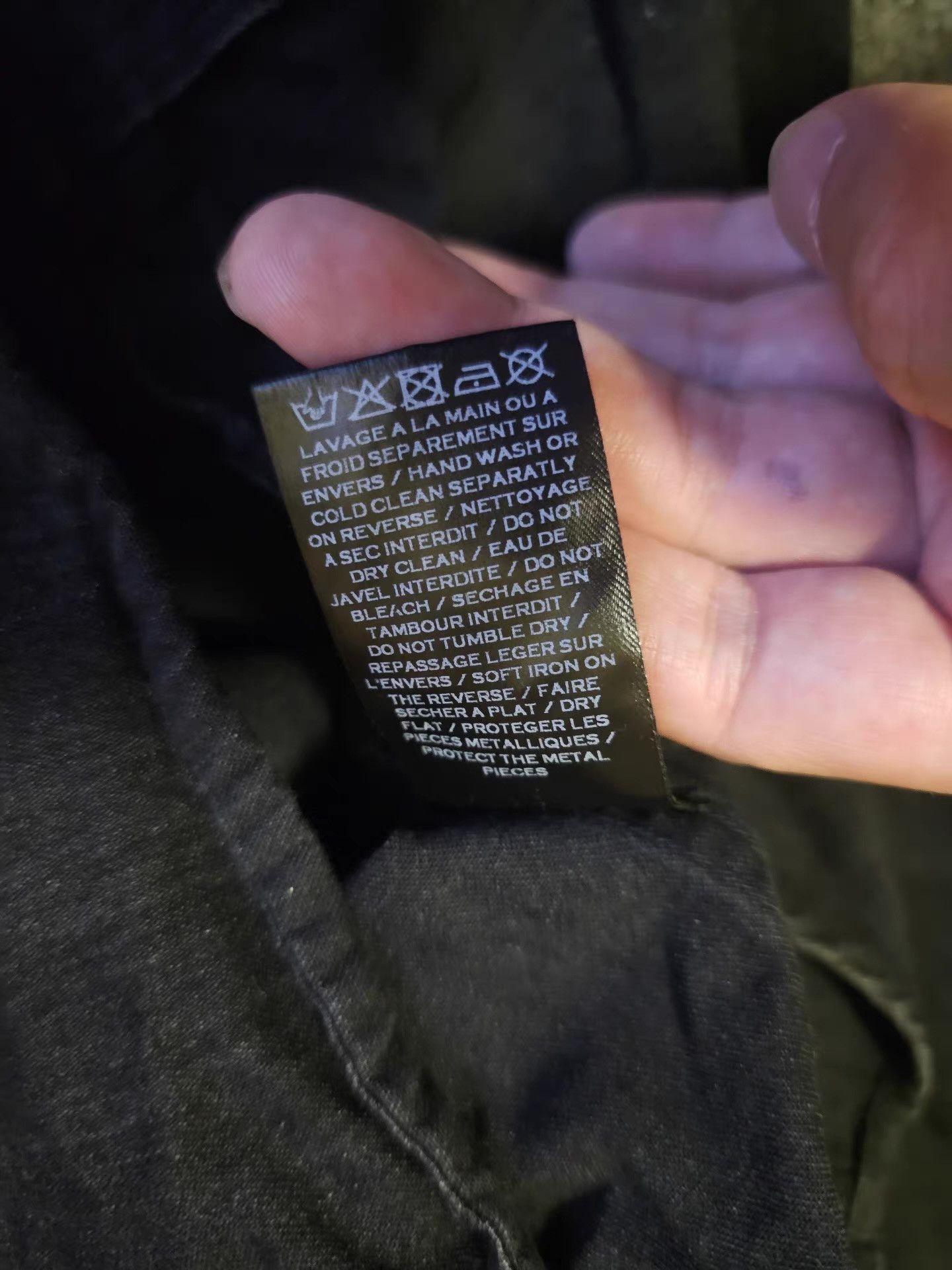 Balmain Balmain Men's Black Distressed Shirt. Q4 Size US M / EU 48-50 / 2 - 6 Thumbnail