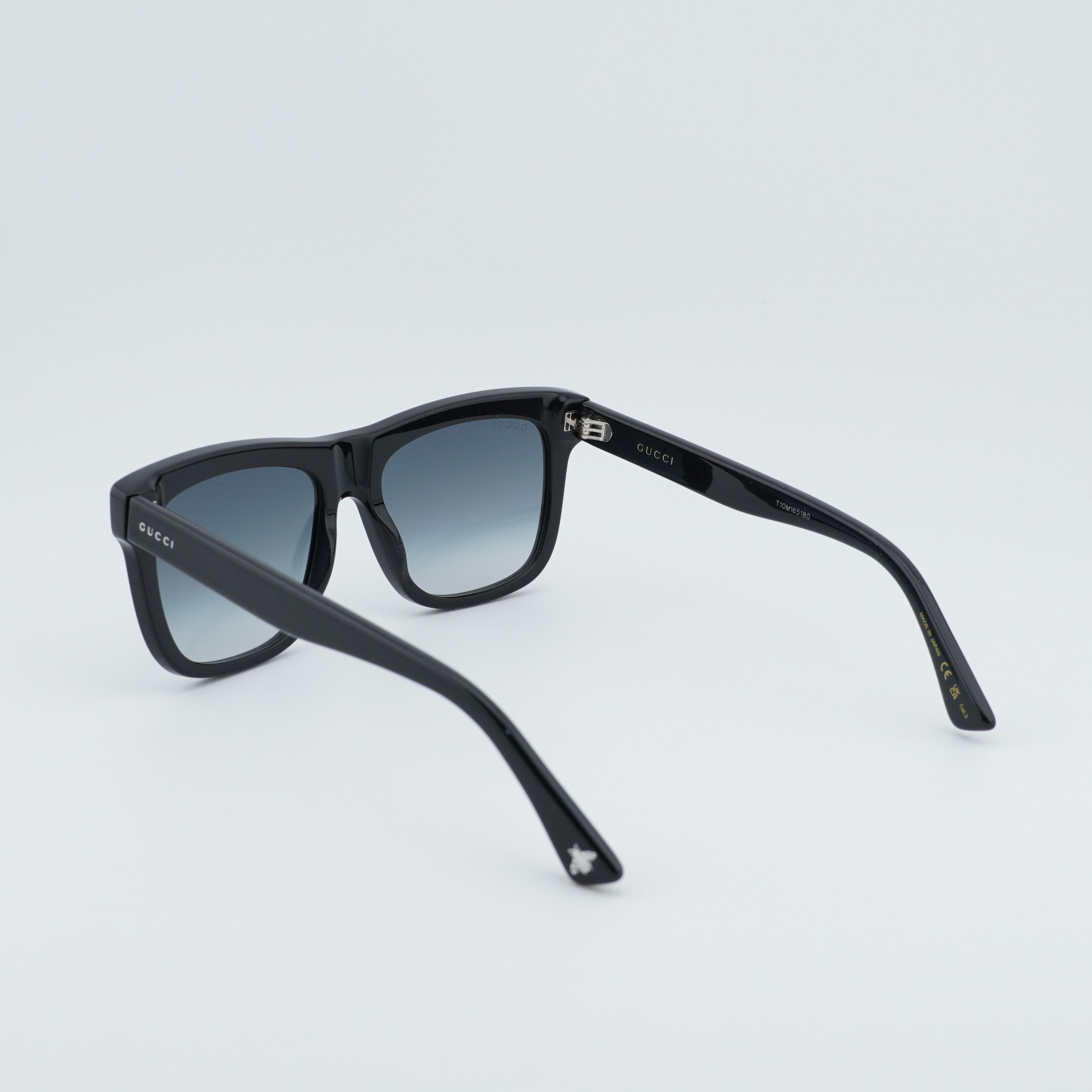 Gucci Gucci GG0158SN 001 Men Sunglasses Black Square Frame Size ONE SIZE - 3 Thumbnail