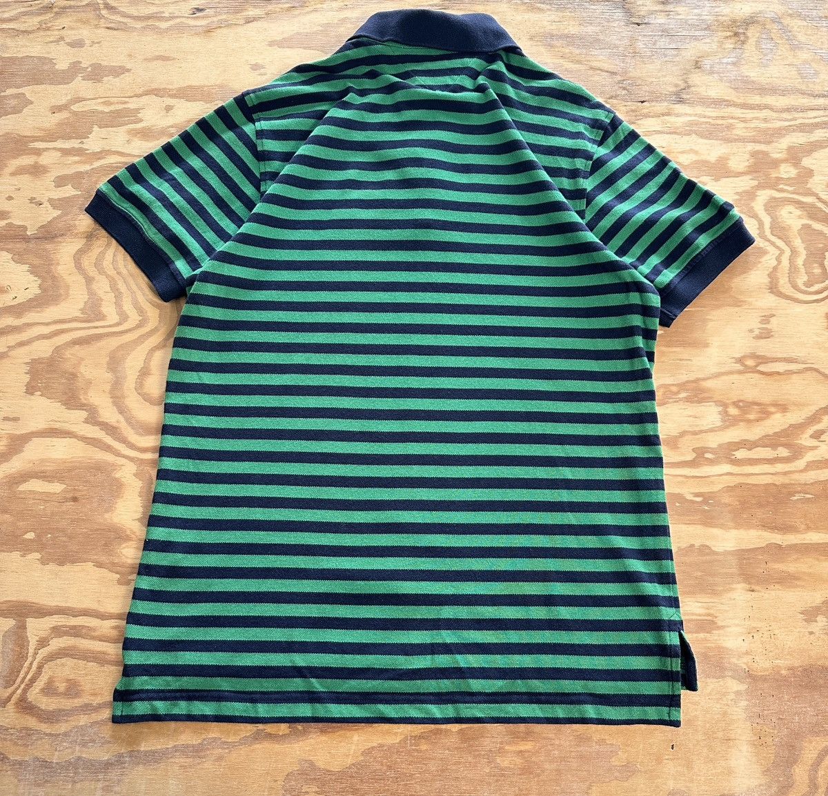 Tommy Hilfiger Tommy Hilfiger green and blue stripped short-sleeve polo. Size US M / EU 48-50 / 2 - 3 Thumbnail
