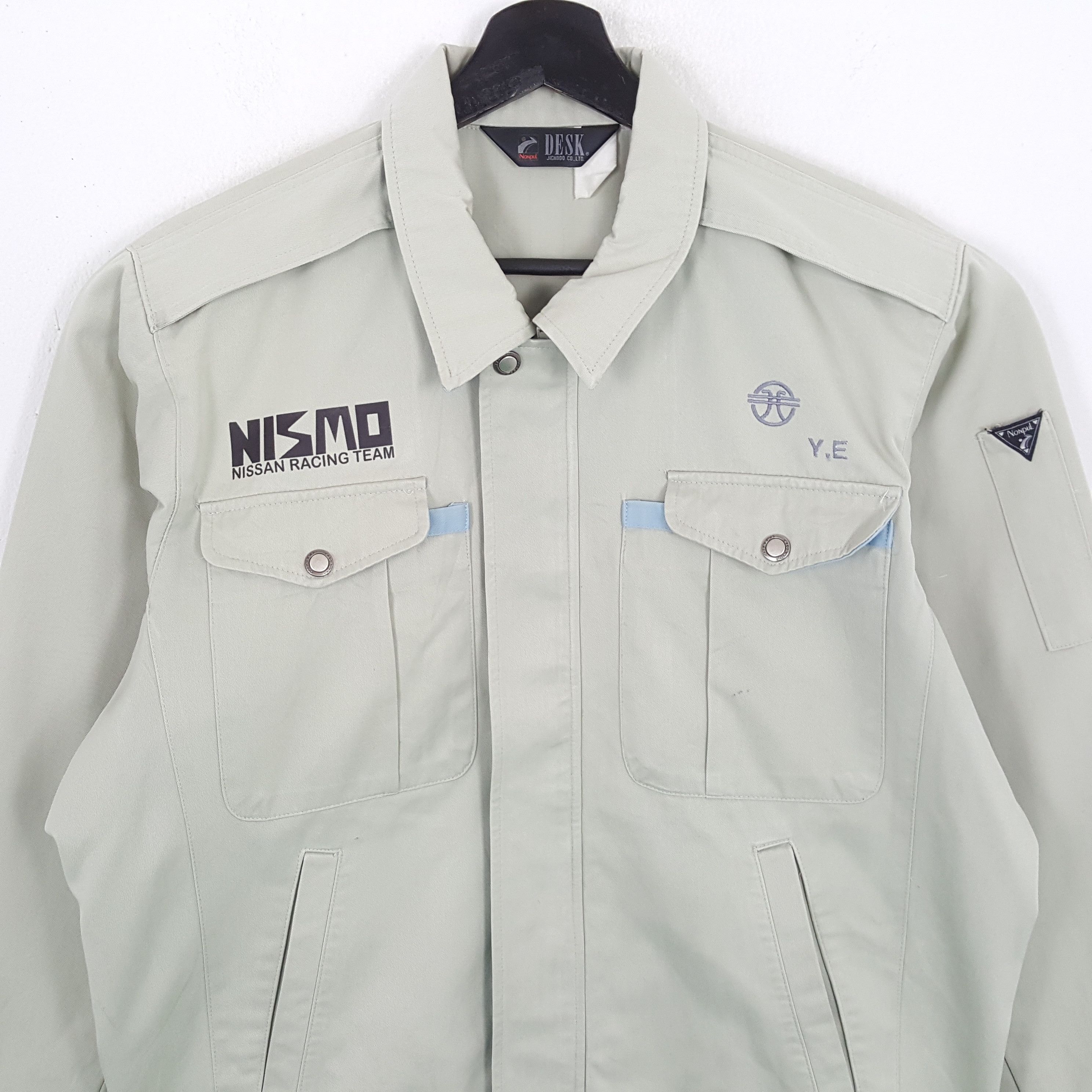Japanese Brand × Vintage NISMO NISSAN RACING TEAM Motorsports Custom Art Jacket Size US L / EU 52-54 / 3 - 4 Thumbnail