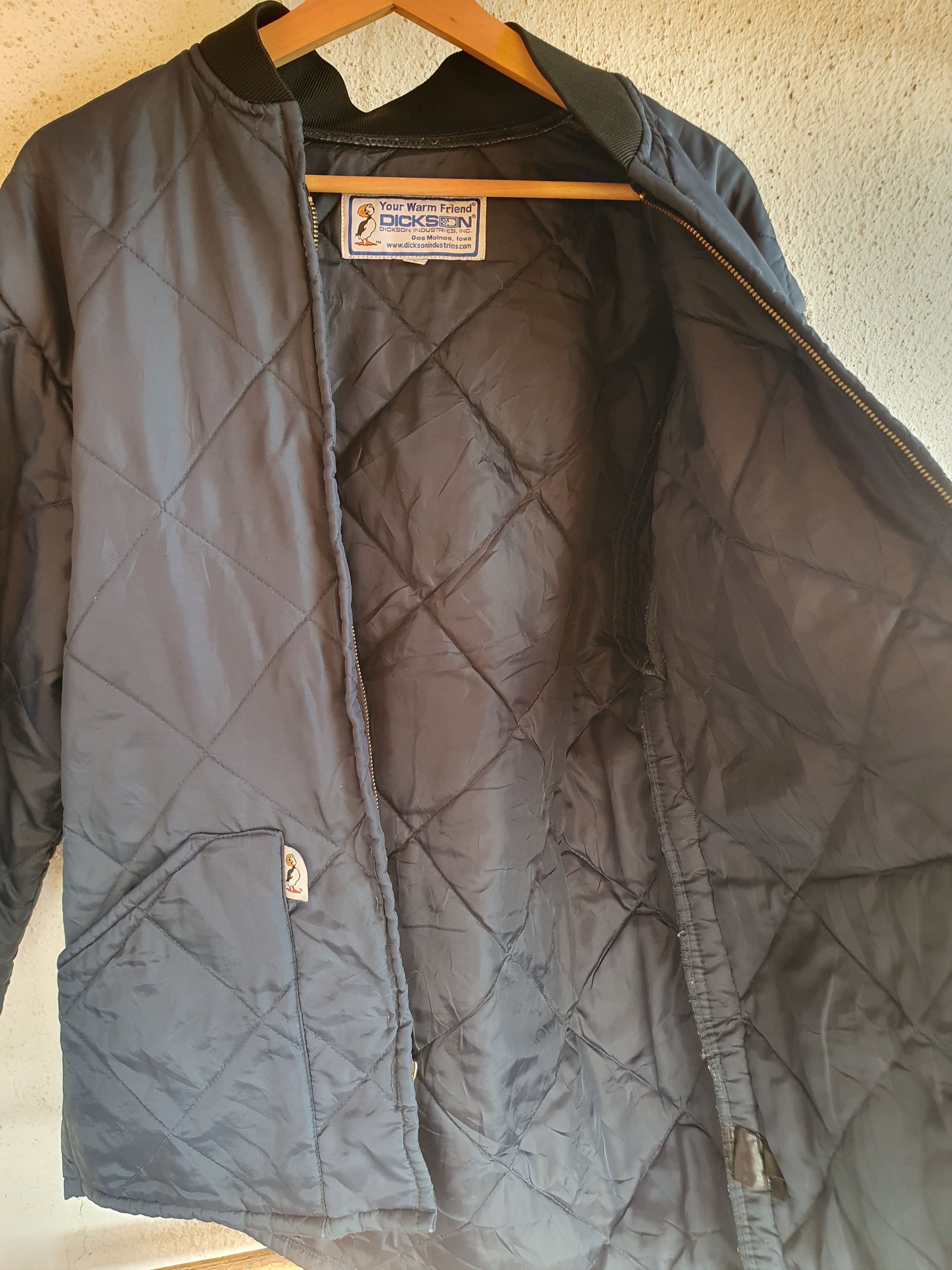 Vintage Dickson Industries Quilted Jacket Vtg Hunting Work Wear L Size US L / EU 52-54 / 3 - 8 Thumbnail