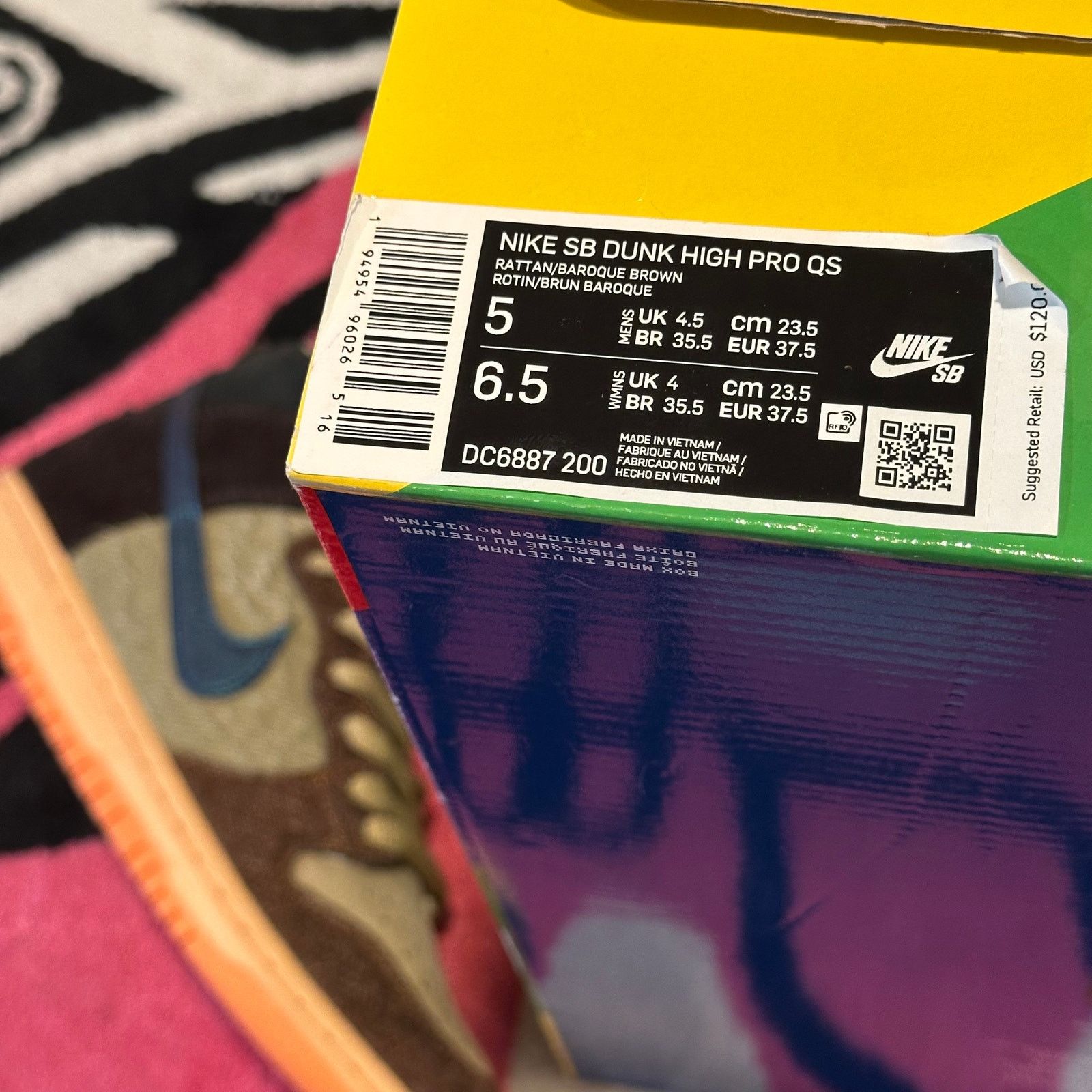 Nike Nike SB Dunk High Concepts Turdunken – Size 5 – Brand New Size US 5 / EU 37 - 7 Thumbnail