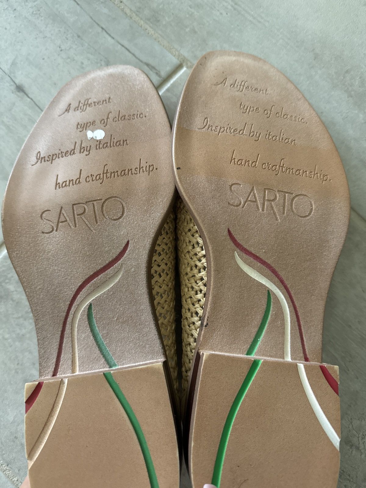 Franco Sarto Franco Sarto tan woven loafer Size US 10 / IT 40 - 1 Thumbnail