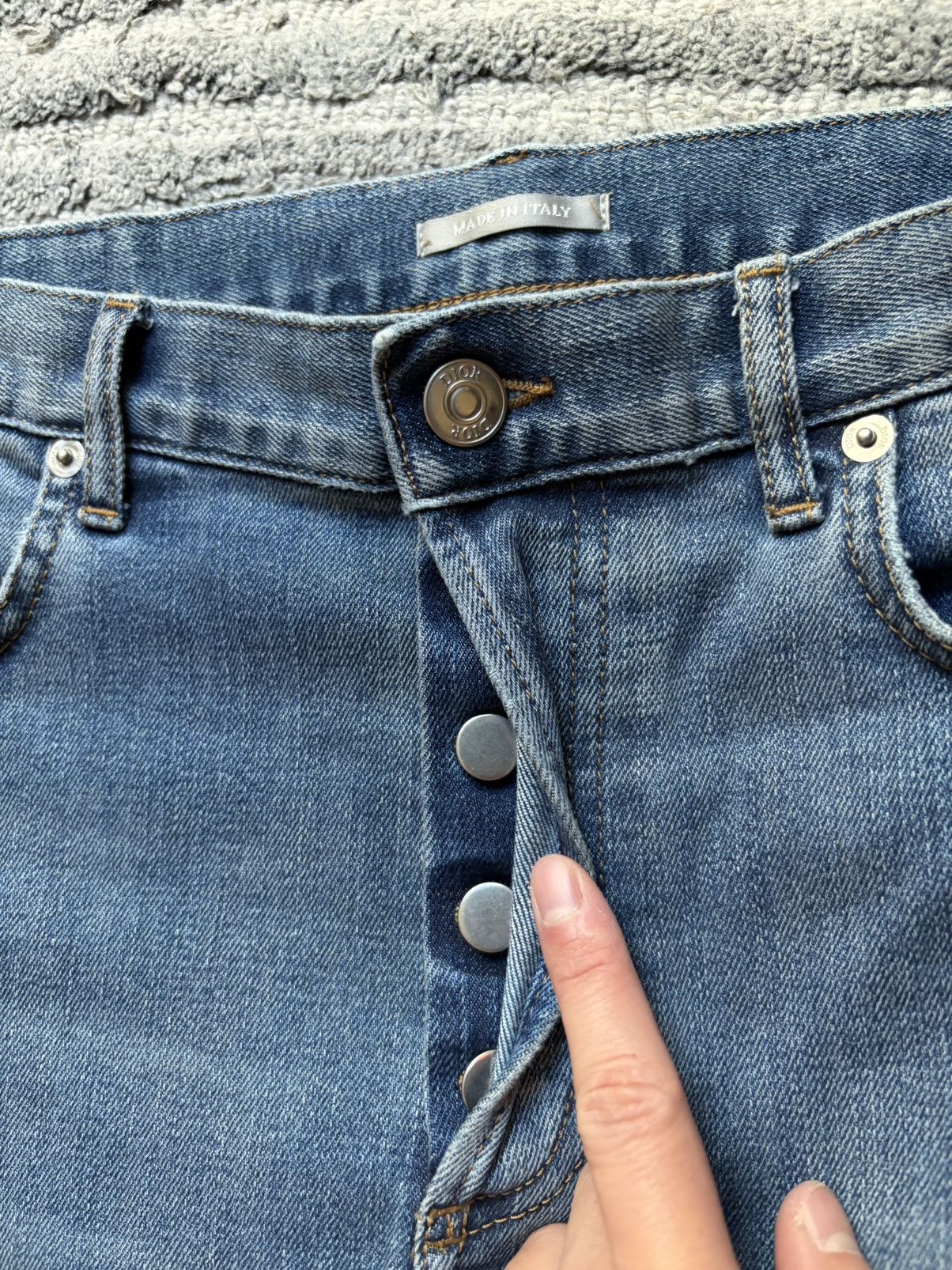 Dior Christian Dior Slim 17.5 jeans size 32 Size US 32 / EU 48 - 3 Thumbnail