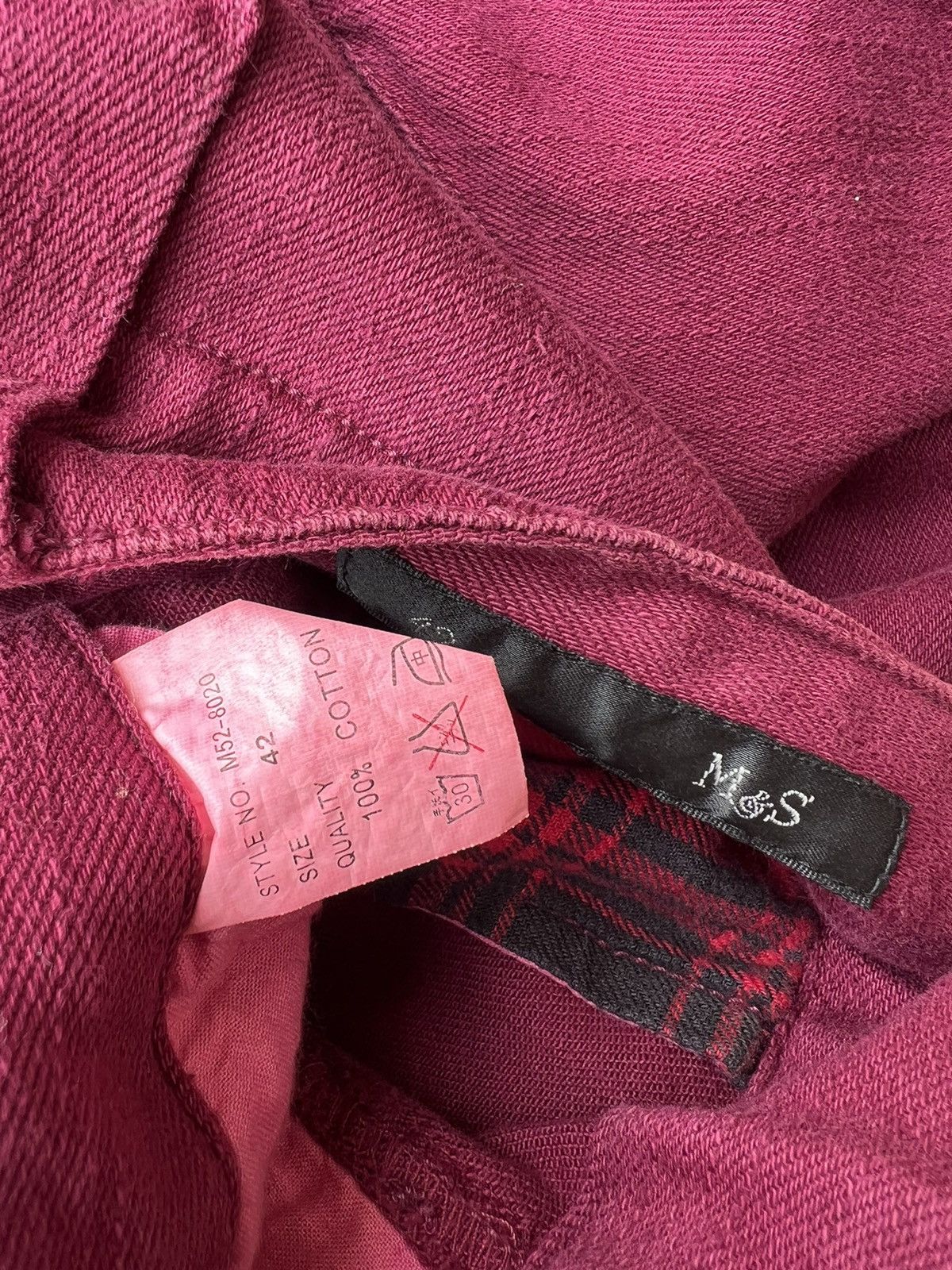 Vintage Vintage M&S Japan Stretch Denim Bootcut Jeans Size US 34 / EU 50 - 19 Thumbnail