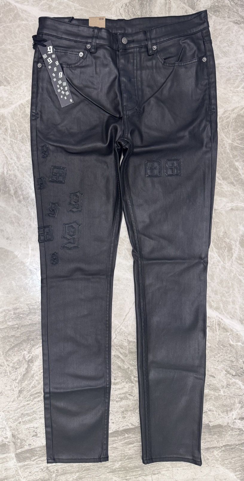 999 Club × Ksubi Chitch 999 Black Wax Size US 32 / EU 48 - 3 Thumbnail