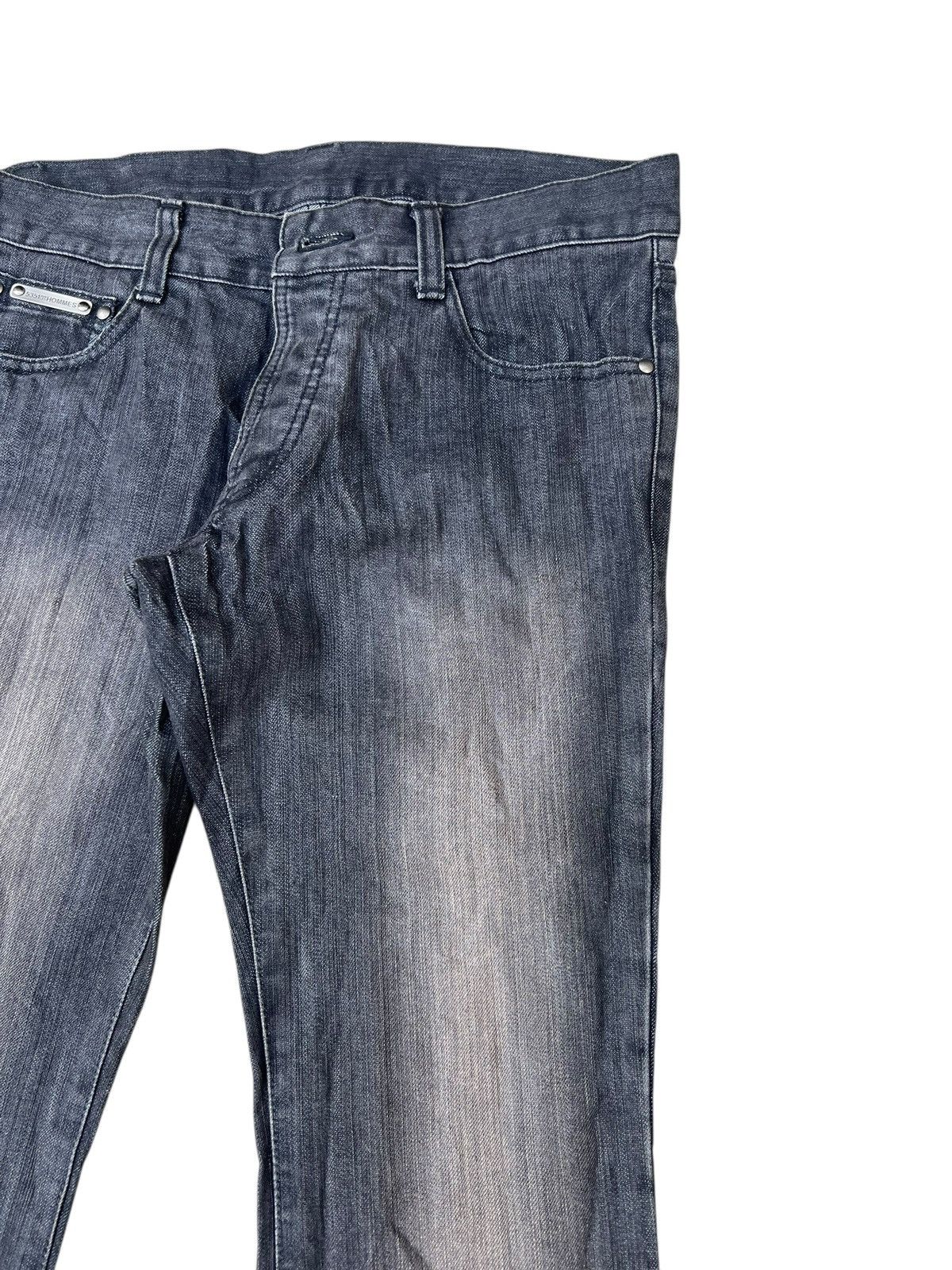 5351 POUR LES HOMMES 5351 Pour Les Hommes Black Denim Flare Jeans Size US 31 - 11 Thumbnail