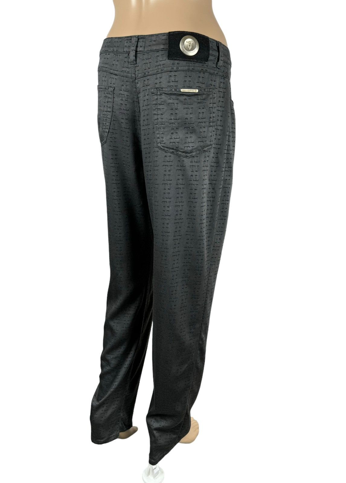 Trussardi × Vintage Trussardi Monogrammed Pants TJ Viscose size 31 Size US 31 - 6 Thumbnail
