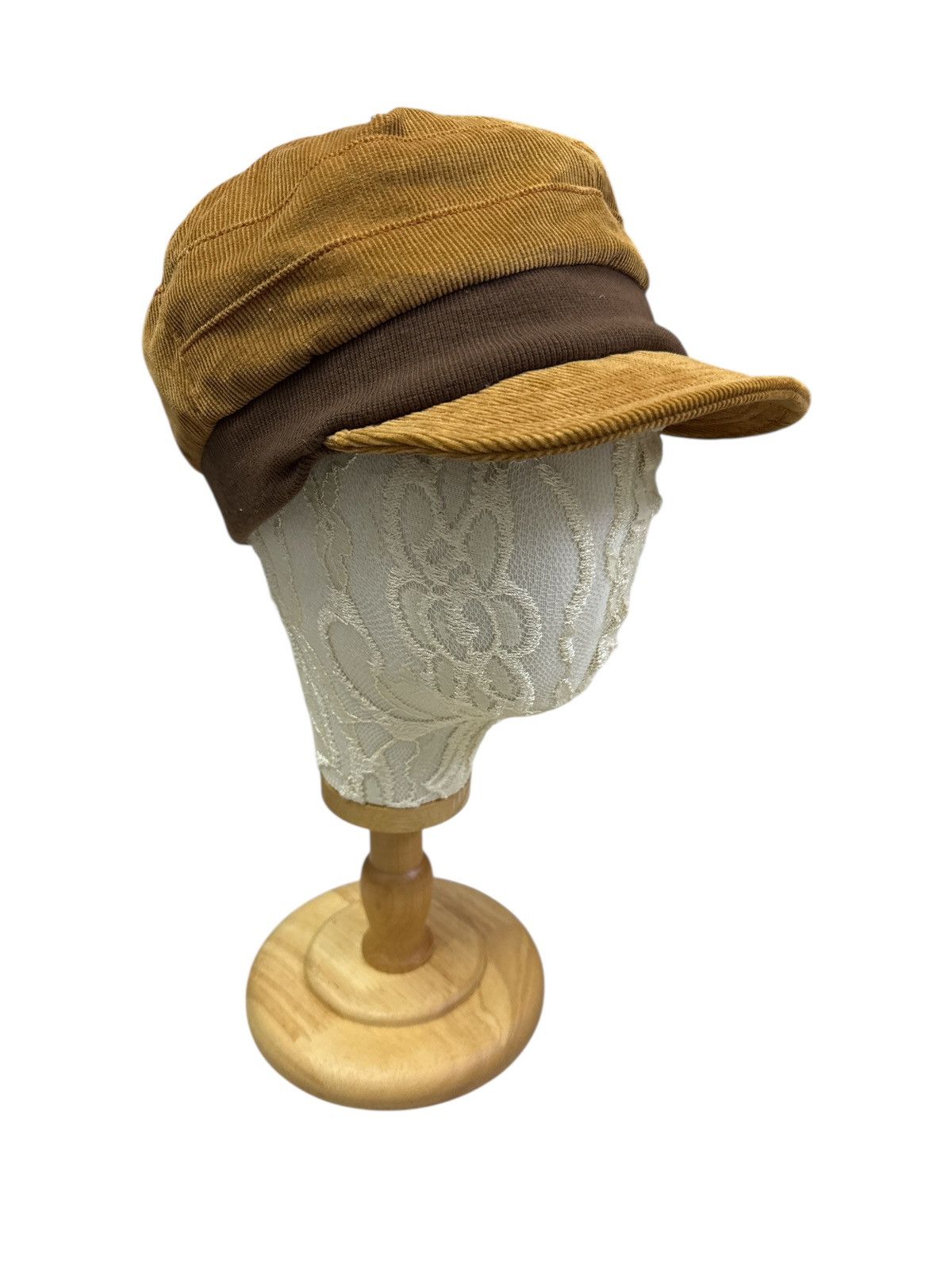Katharine Hamnett London VINTAGE HAMNETT CORDUROY BASKER HAT CAP Size ONE SIZE - 1 Thumbnail