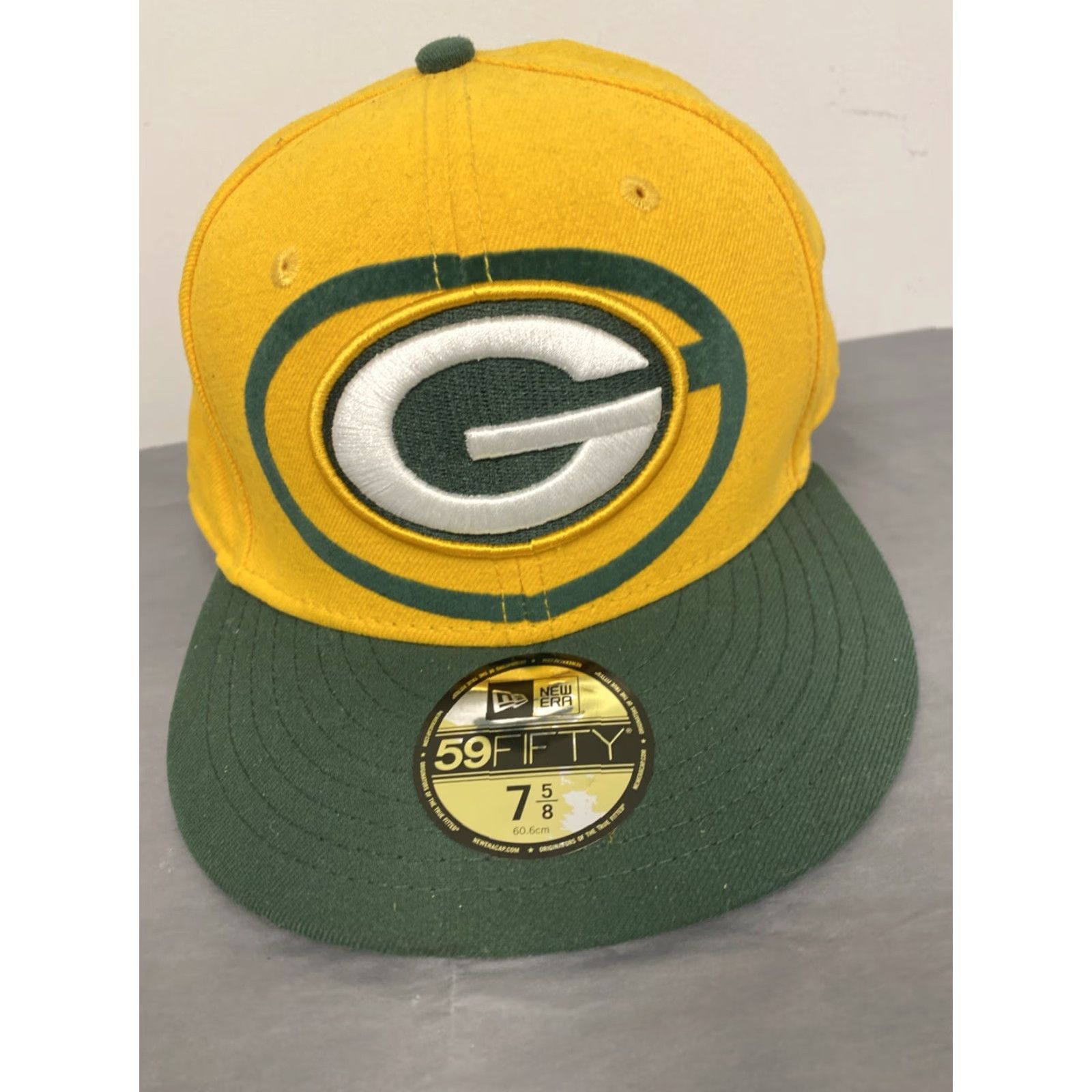 New Era New Era Green Bay Packers NFL 9Fifty Cap Hat Logo 7 5/8 Yellow Green/ 674 Size ONE SIZE - 2 Thumbnail