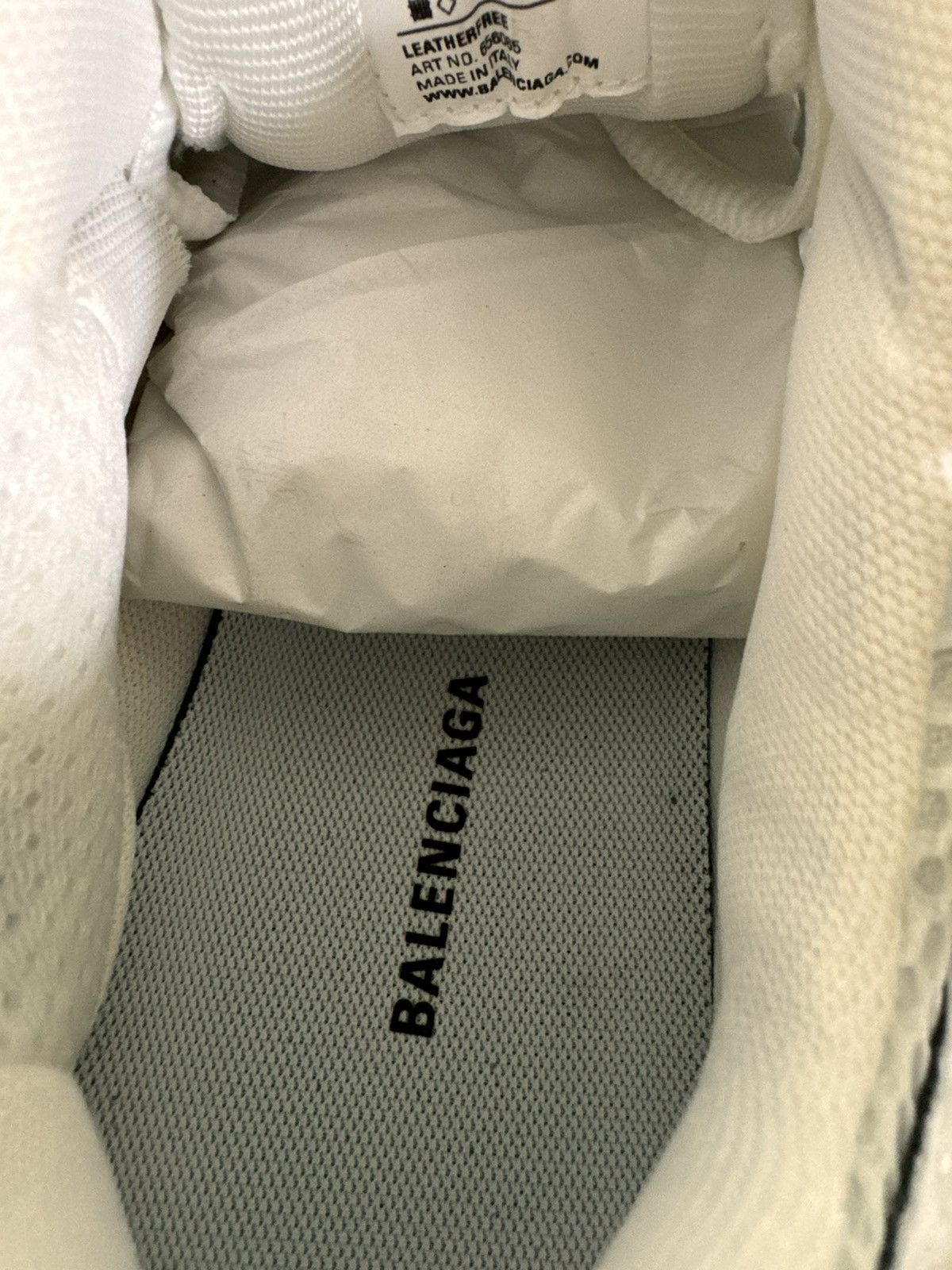 Balenciaga Balenciaga White Runner 41 Size US 8 / EU 41 - 9 Thumbnail